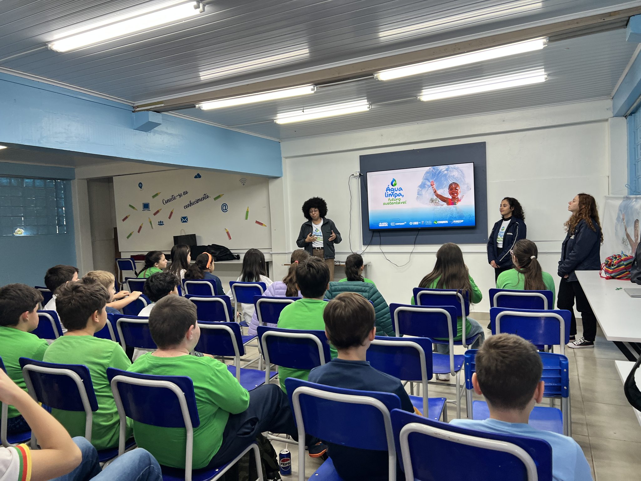 Água Limpa, Futuro Sustentável: Escola Estadual Ensino Fundamental Caiçara