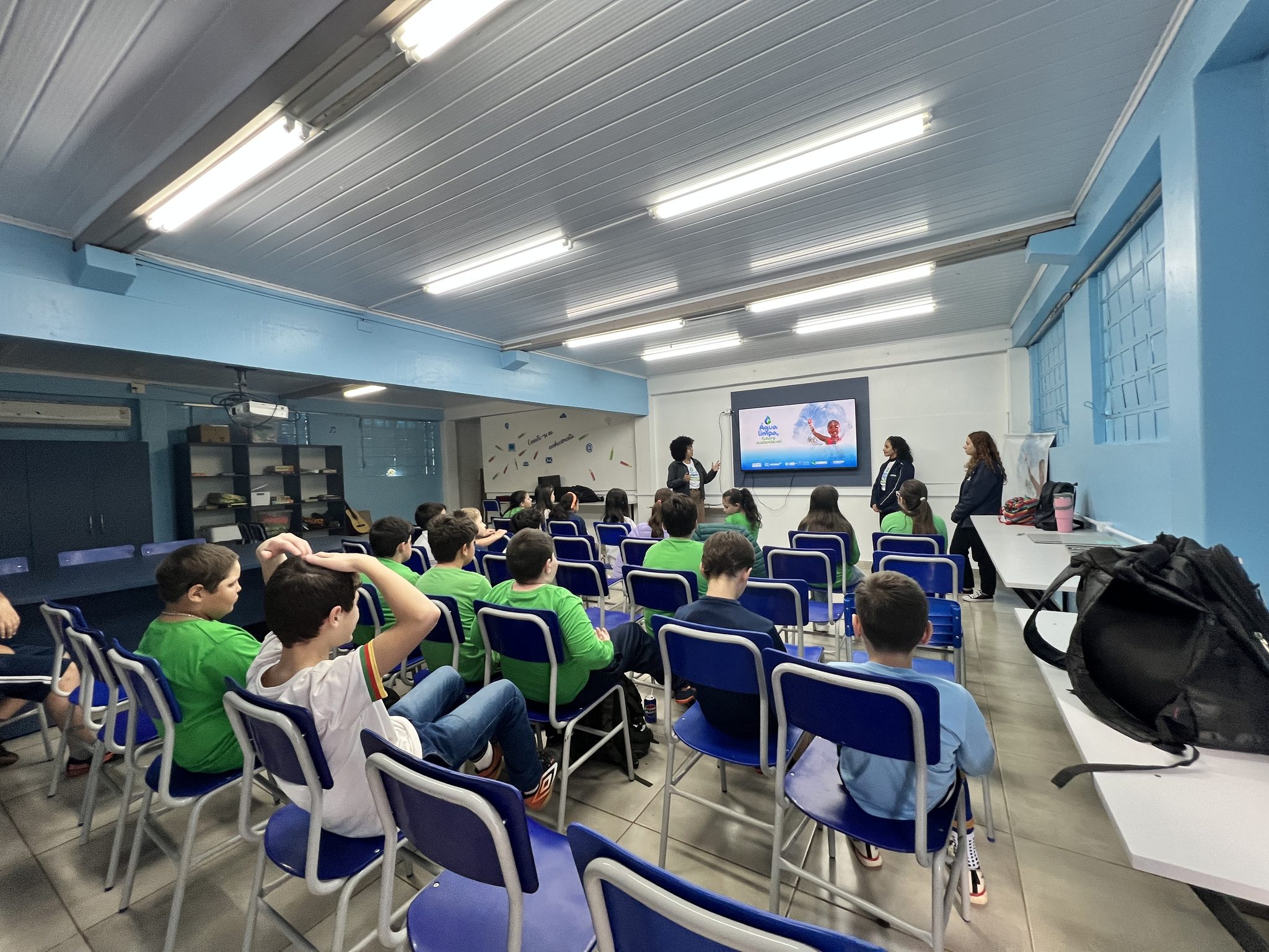 Água Limpa, Futuro Sustentável: Escola Estadual Ensino Fundamental Caiçara
