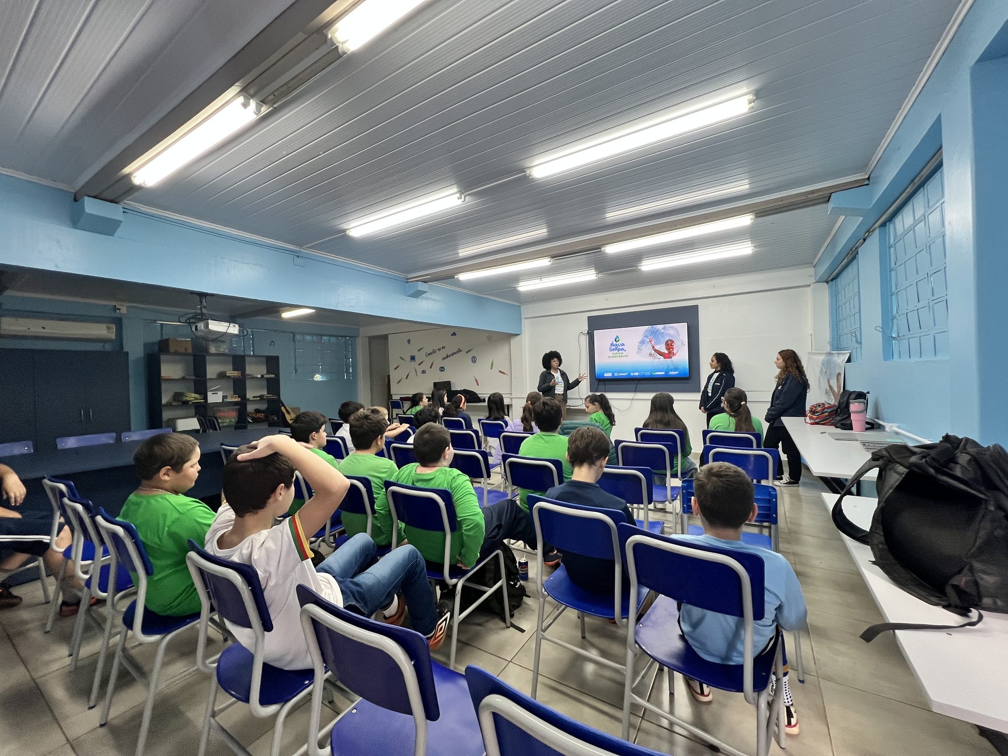 Água Limpa, Futuro Sustentável: Escola Estadual Ensino Fundamental Caiçara