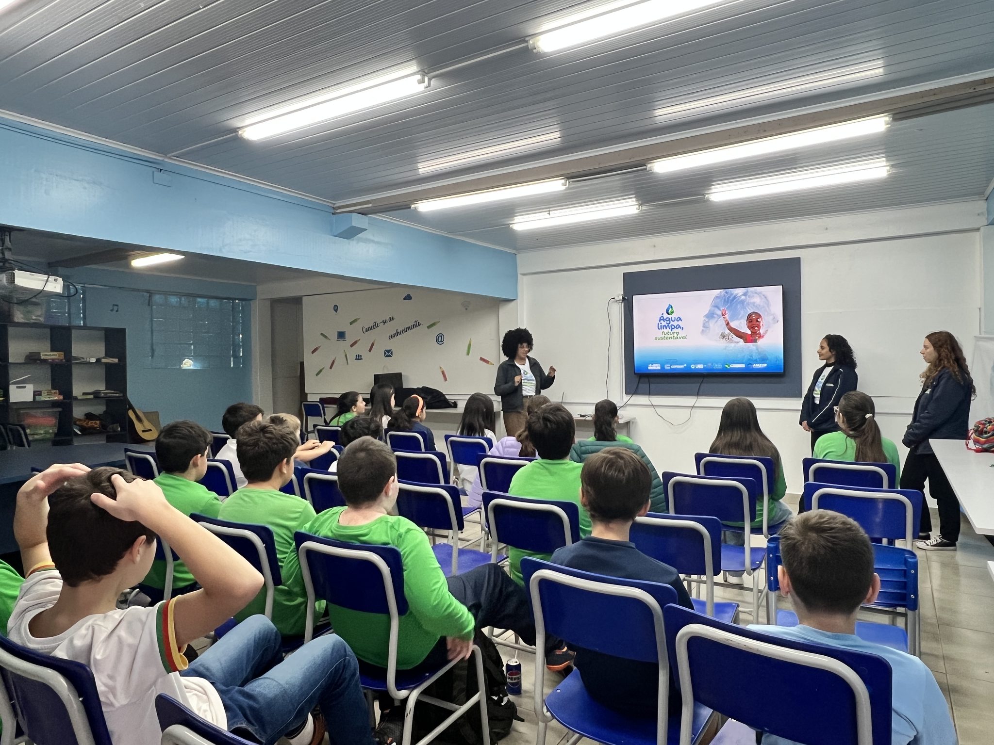 Água Limpa, Futuro Sustentável: Escola Estadual Ensino Fundamental Caiçara