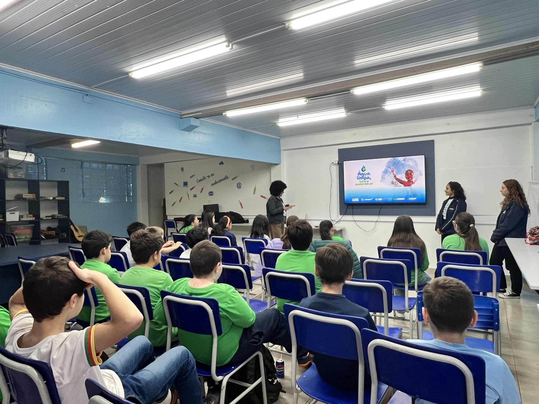 Água Limpa, Futuro Sustentável: Escola Estadual Ensino Fundamental Caiçara