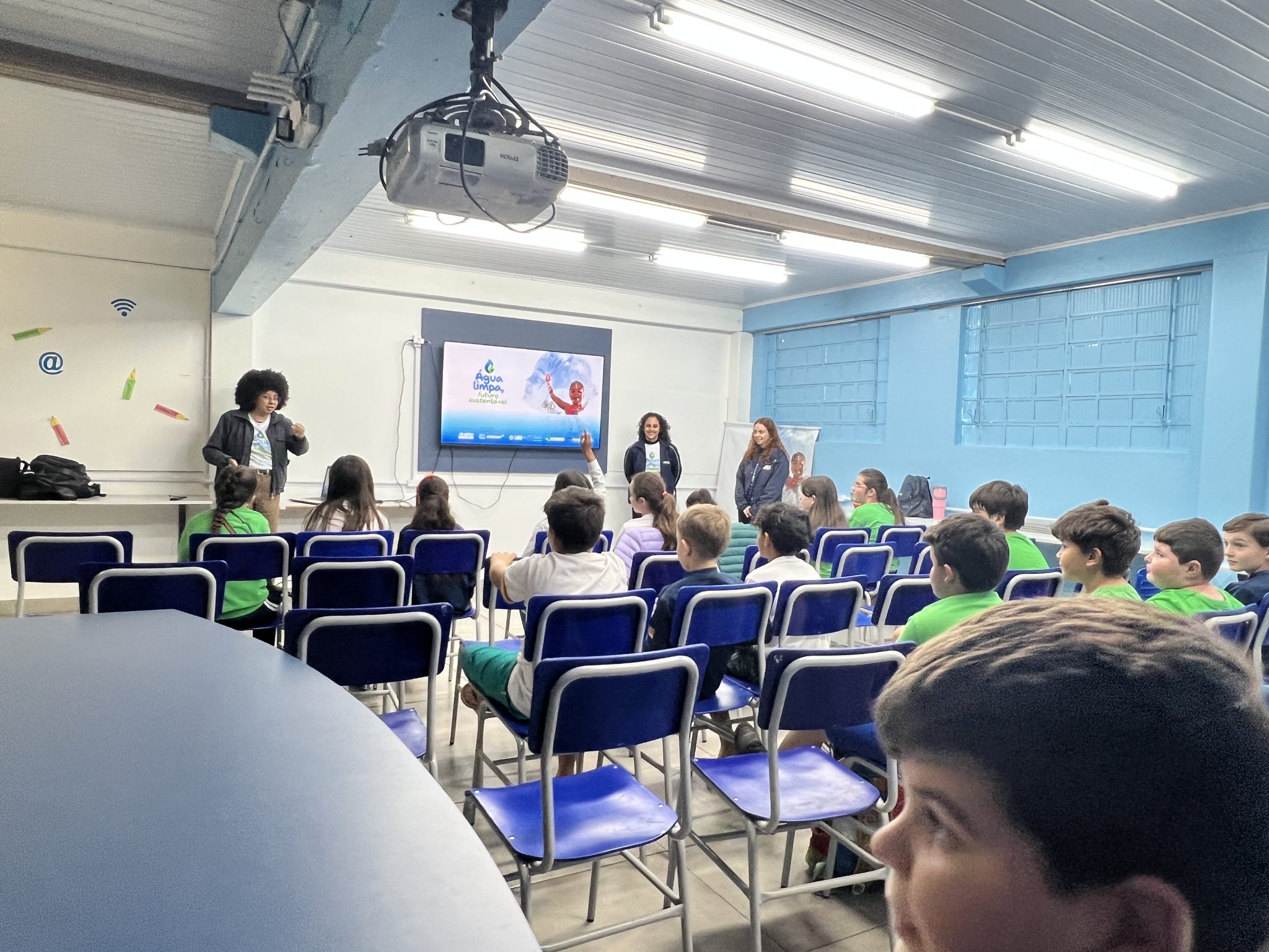 Água Limpa, Futuro Sustentável: Escola Estadual Ensino Fundamental Caiçara
