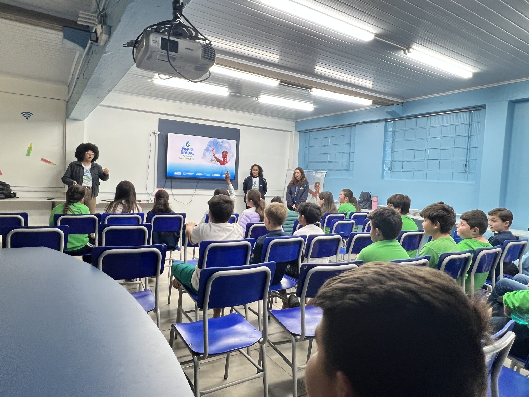 Água Limpa, Futuro Sustentável: Escola Estadual Ensino Fundamental Caiçara
