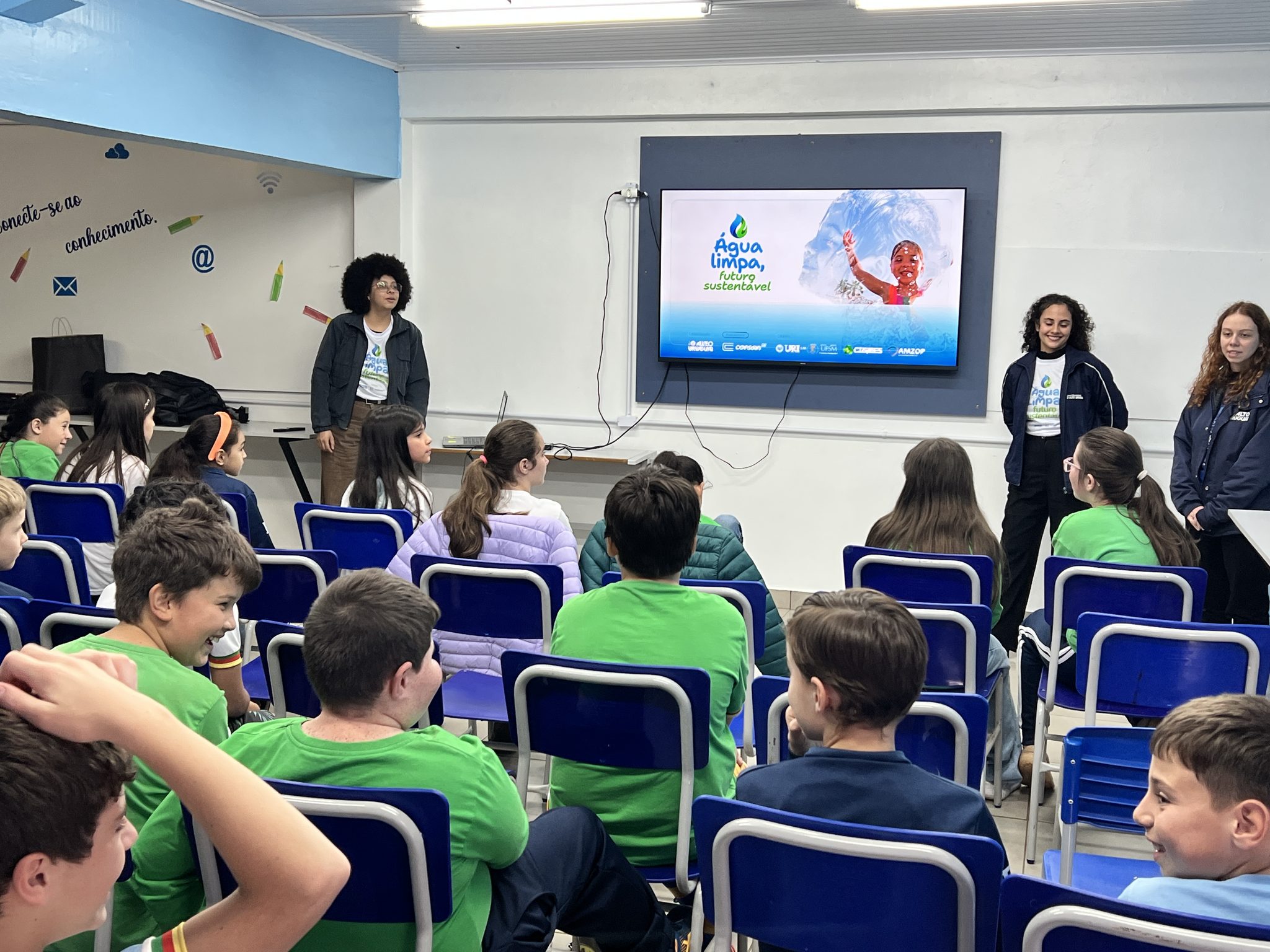 Água Limpa, Futuro Sustentável: Escola Estadual Ensino Fundamental Caiçara