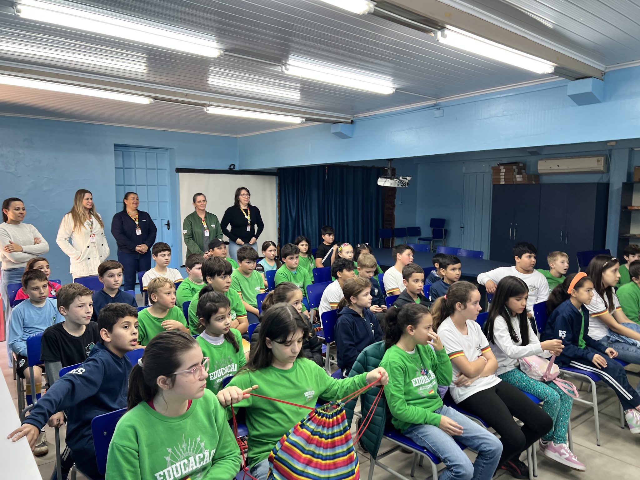 Água Limpa, Futuro Sustentável: Escola Estadual Ensino Fundamental Caiçara