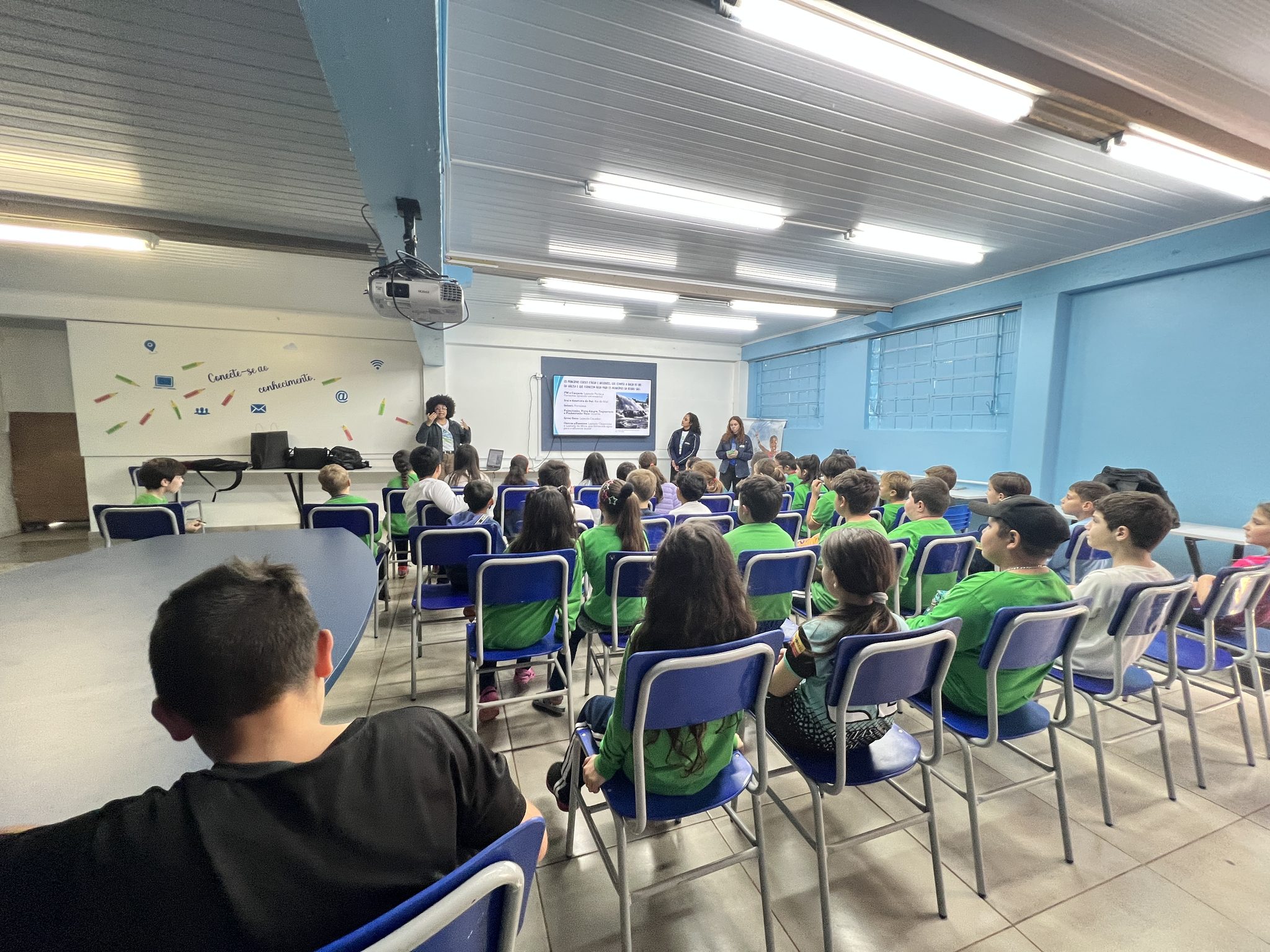 Água Limpa, Futuro Sustentável: Escola Estadual Ensino Fundamental Caiçara