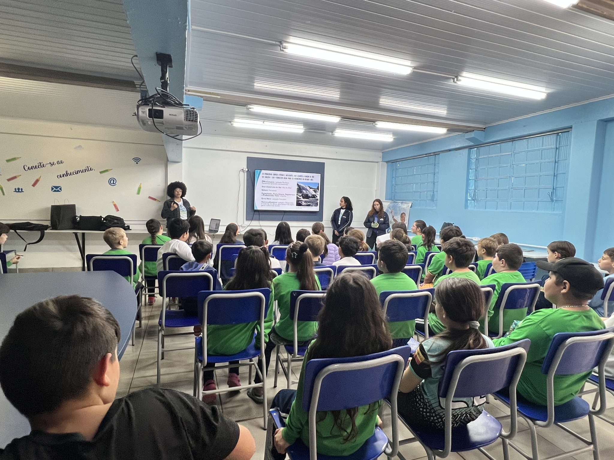 Água Limpa, Futuro Sustentável: Escola Estadual Ensino Fundamental Caiçara
