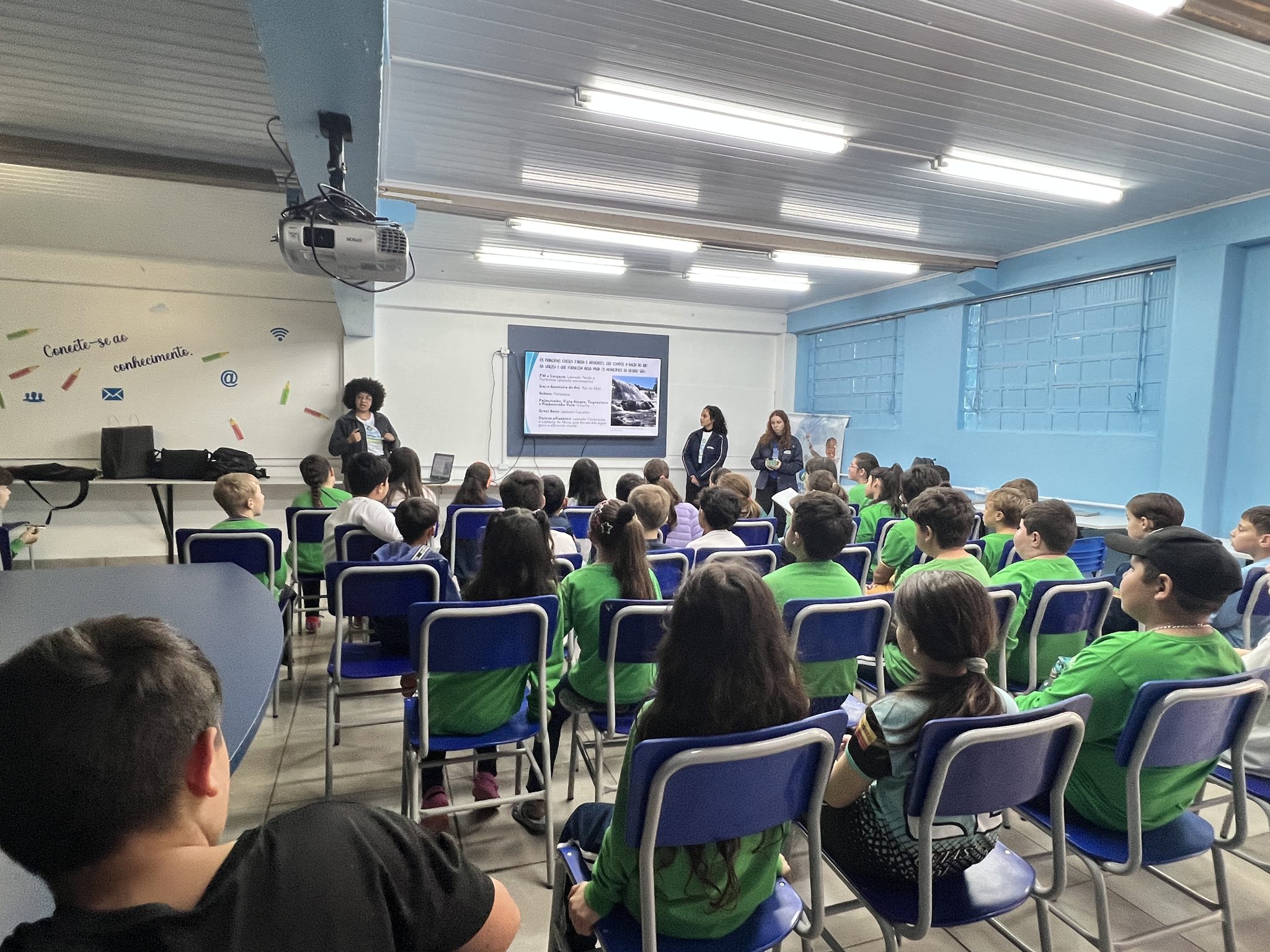 Água Limpa, Futuro Sustentável: Escola Estadual Ensino Fundamental Caiçara