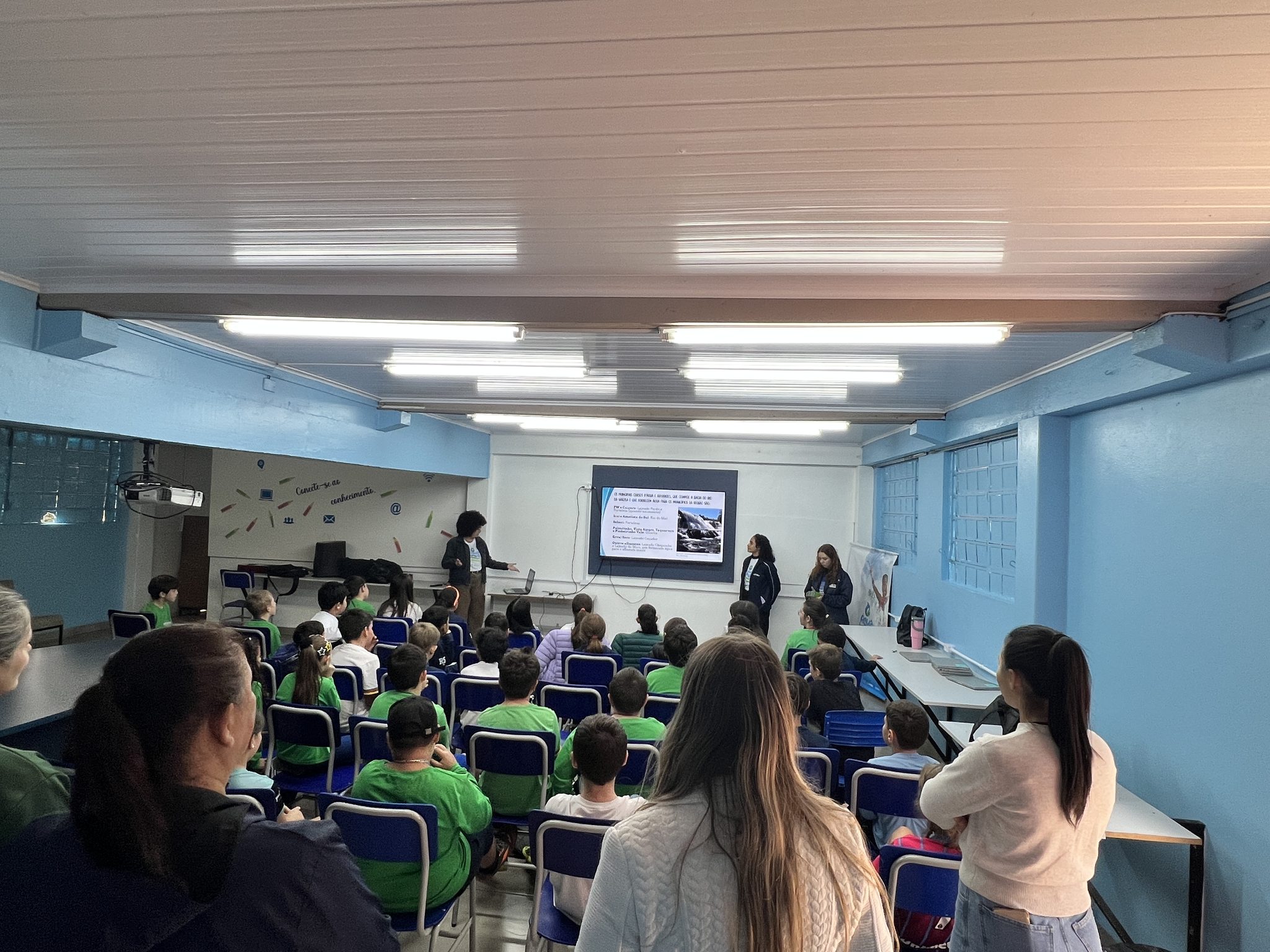 Água Limpa, Futuro Sustentável: Escola Estadual Ensino Fundamental Caiçara