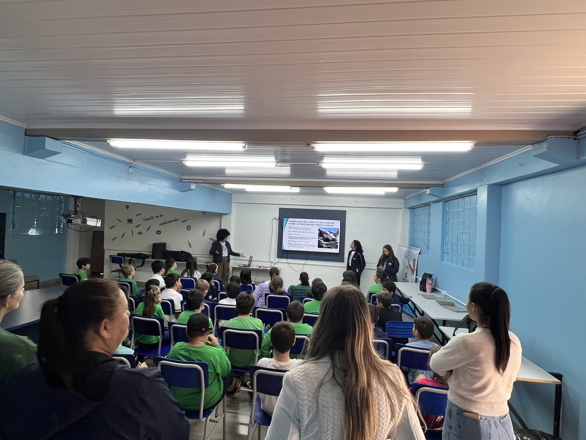 Água Limpa, Futuro Sustentável: Escola Estadual Ensino Fundamental Caiçara