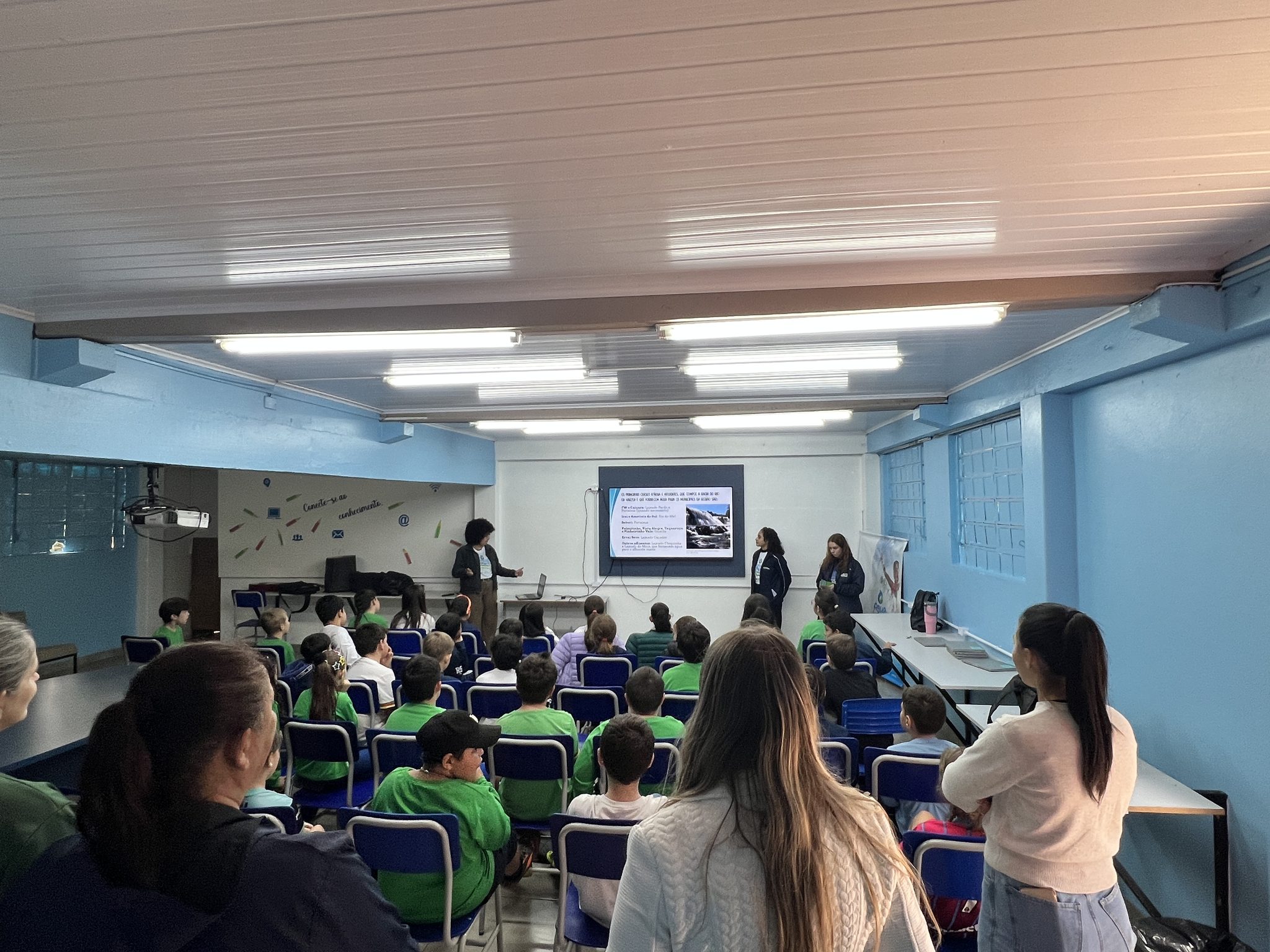 Água Limpa, Futuro Sustentável: Escola Estadual Ensino Fundamental Caiçara