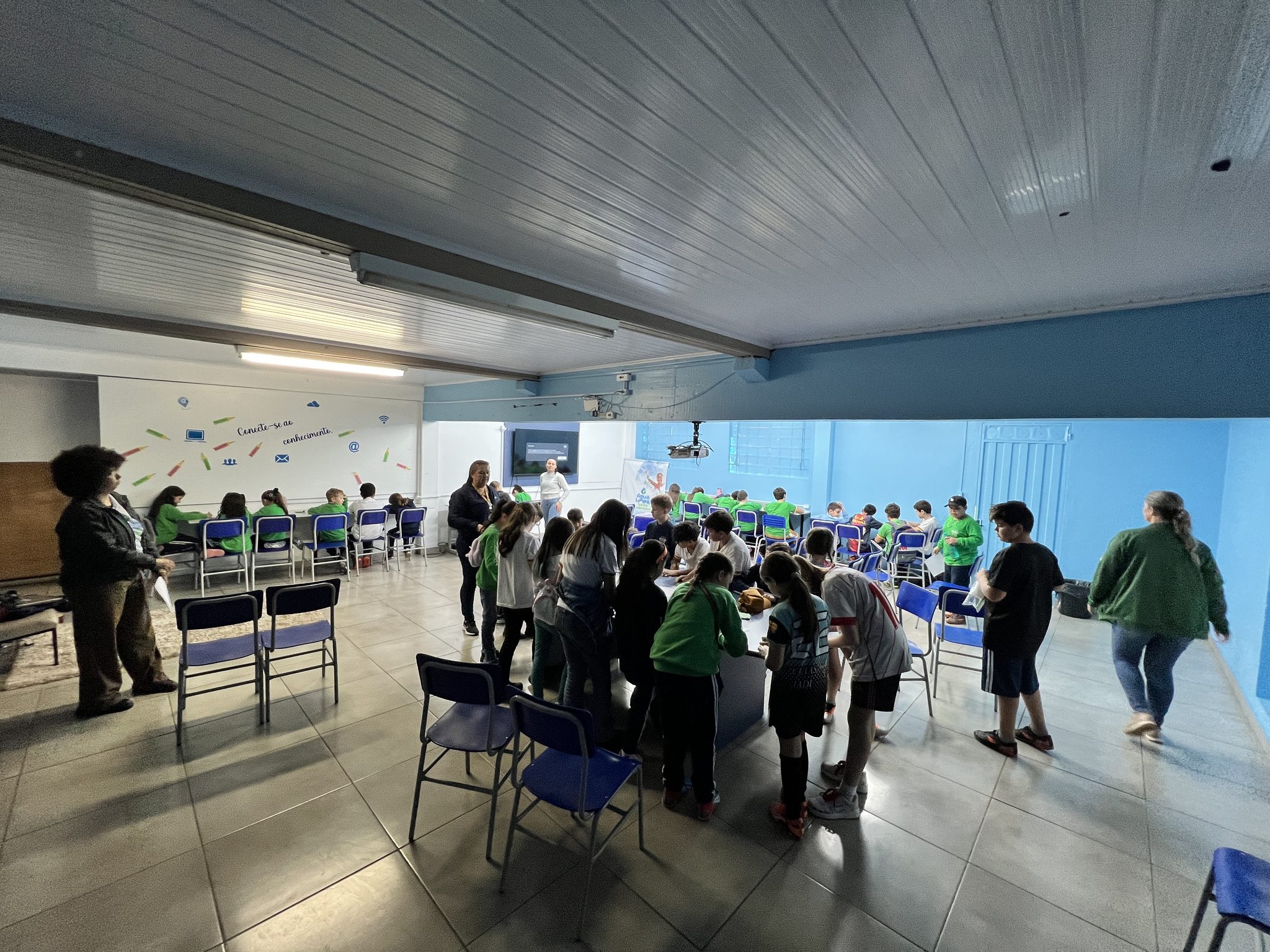 Água Limpa, Futuro Sustentável: Escola Estadual Ensino Fundamental Caiçara