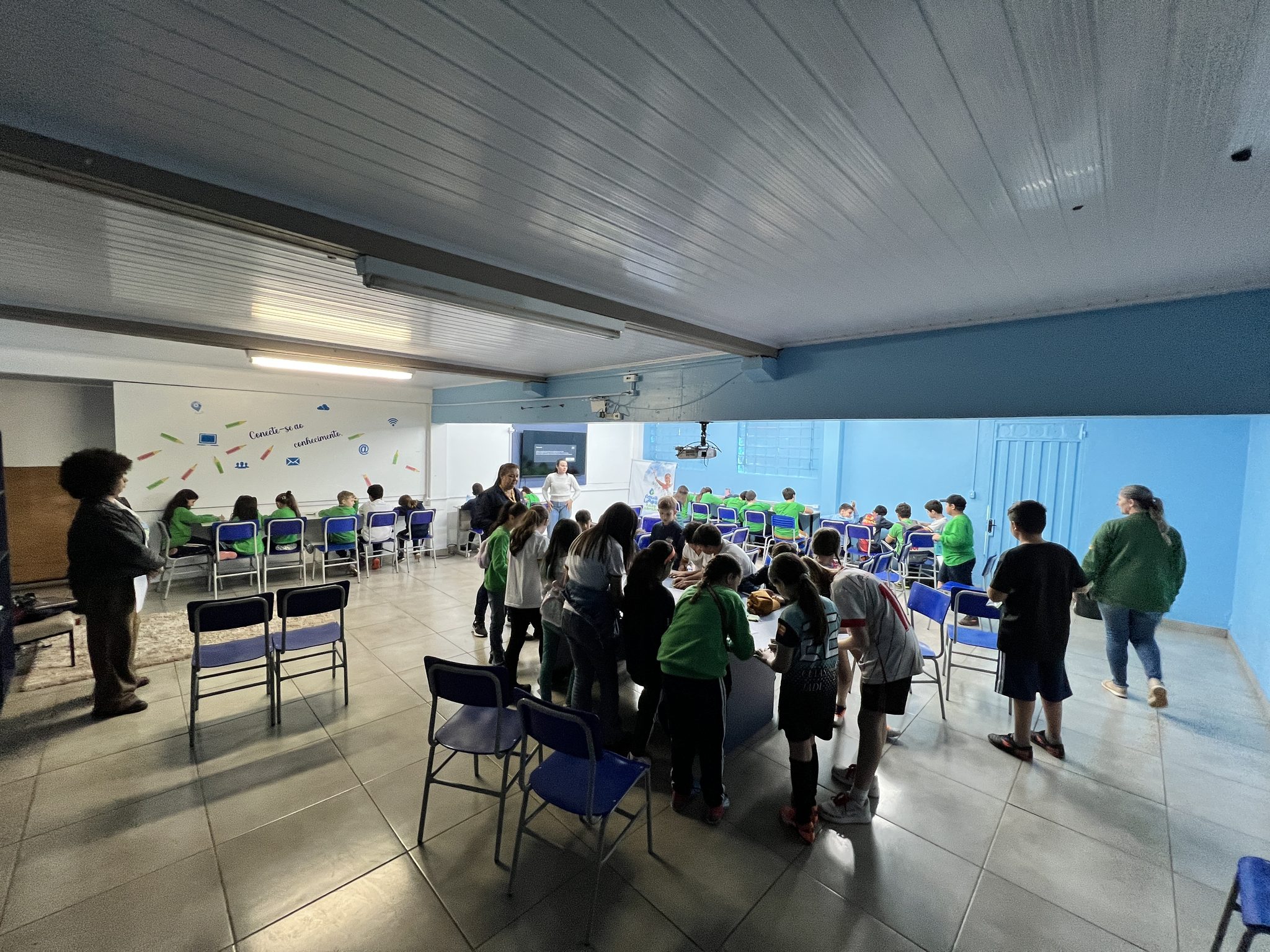 Água Limpa, Futuro Sustentável: Escola Estadual Ensino Fundamental Caiçara