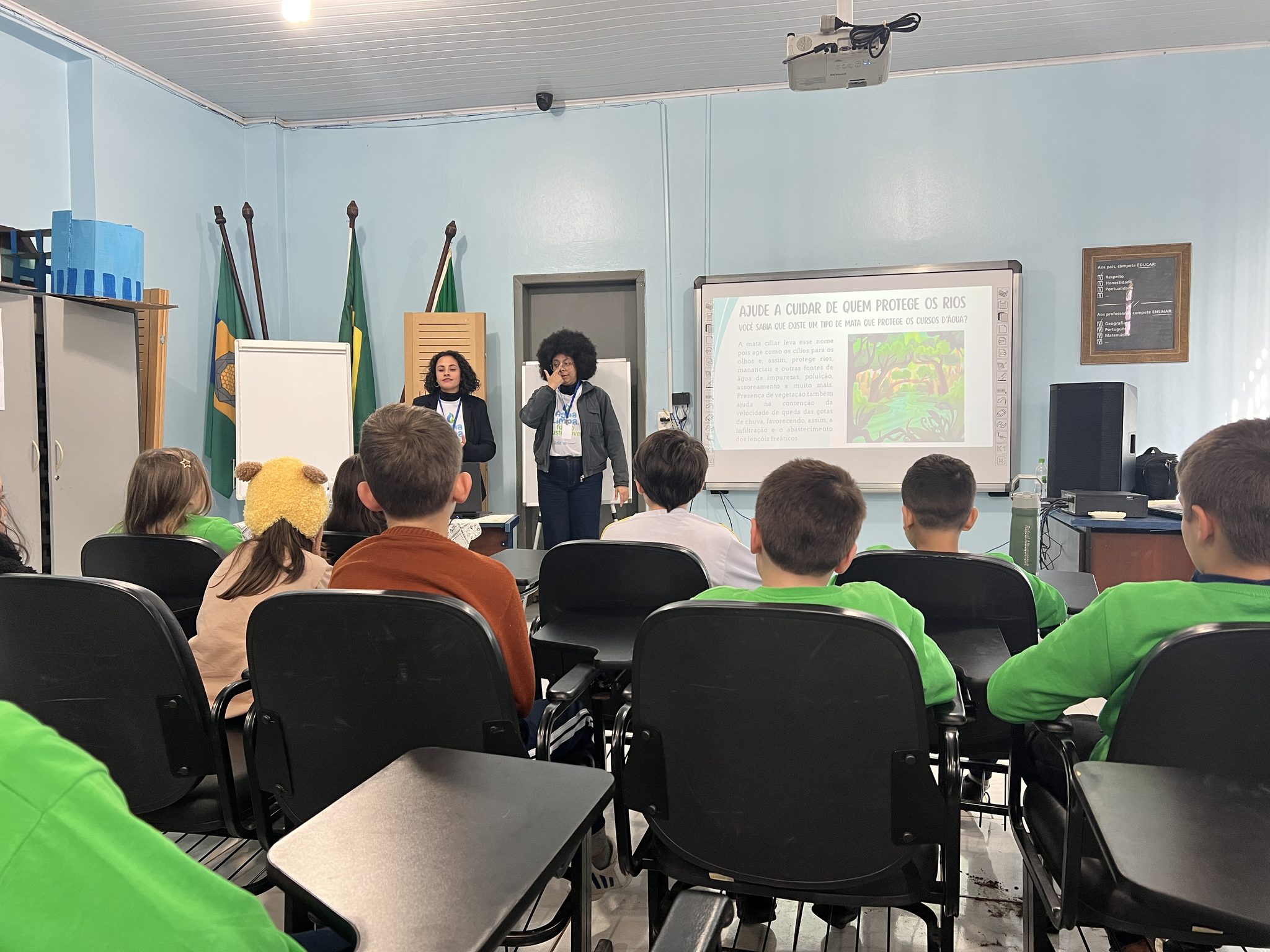 Água Limpa, Futuro Sustentável: Instituto Estadual de Educação Visconde de Taunay