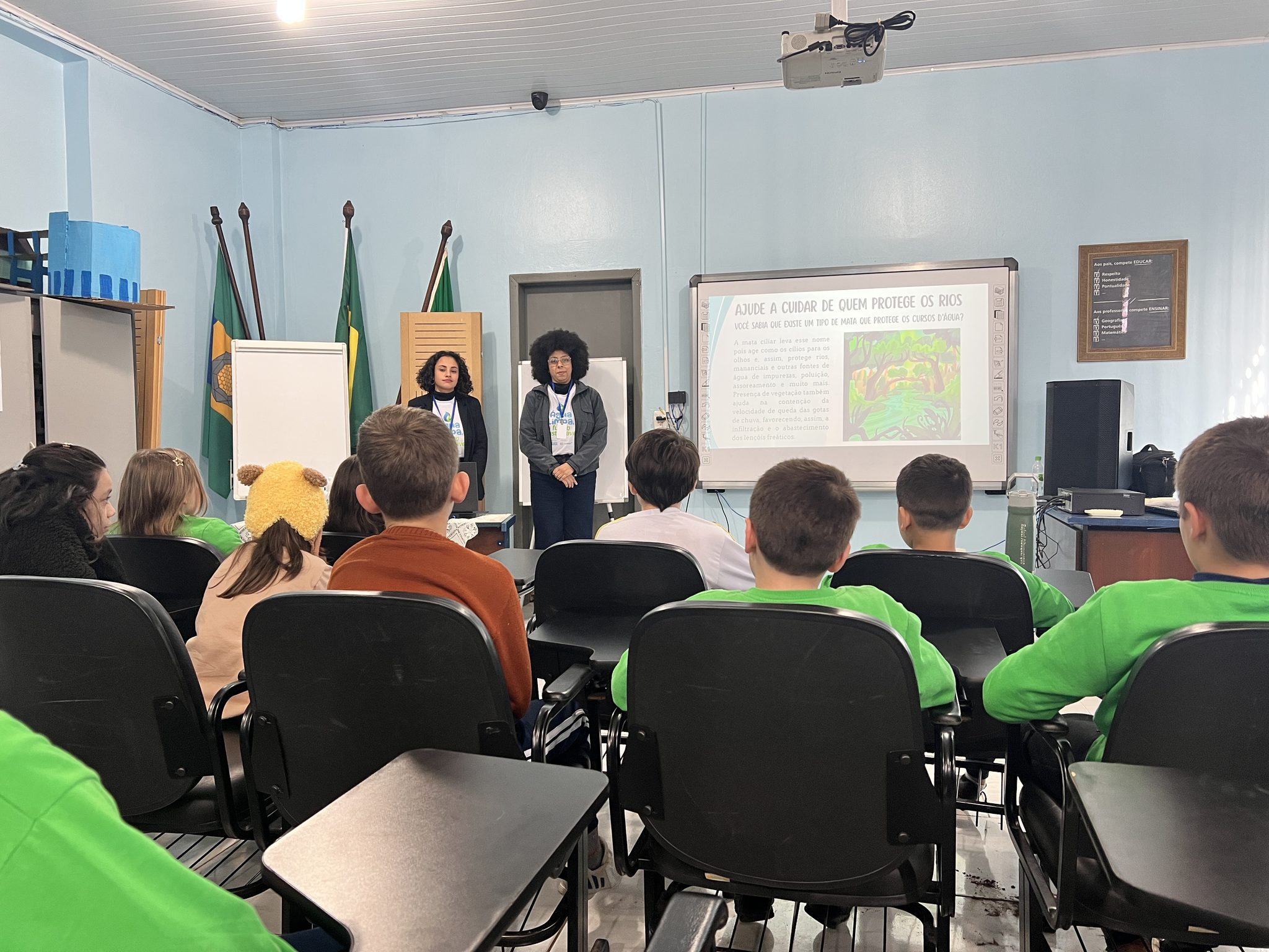 Água Limpa, Futuro Sustentável: Instituto Estadual de Educação Visconde de Taunay