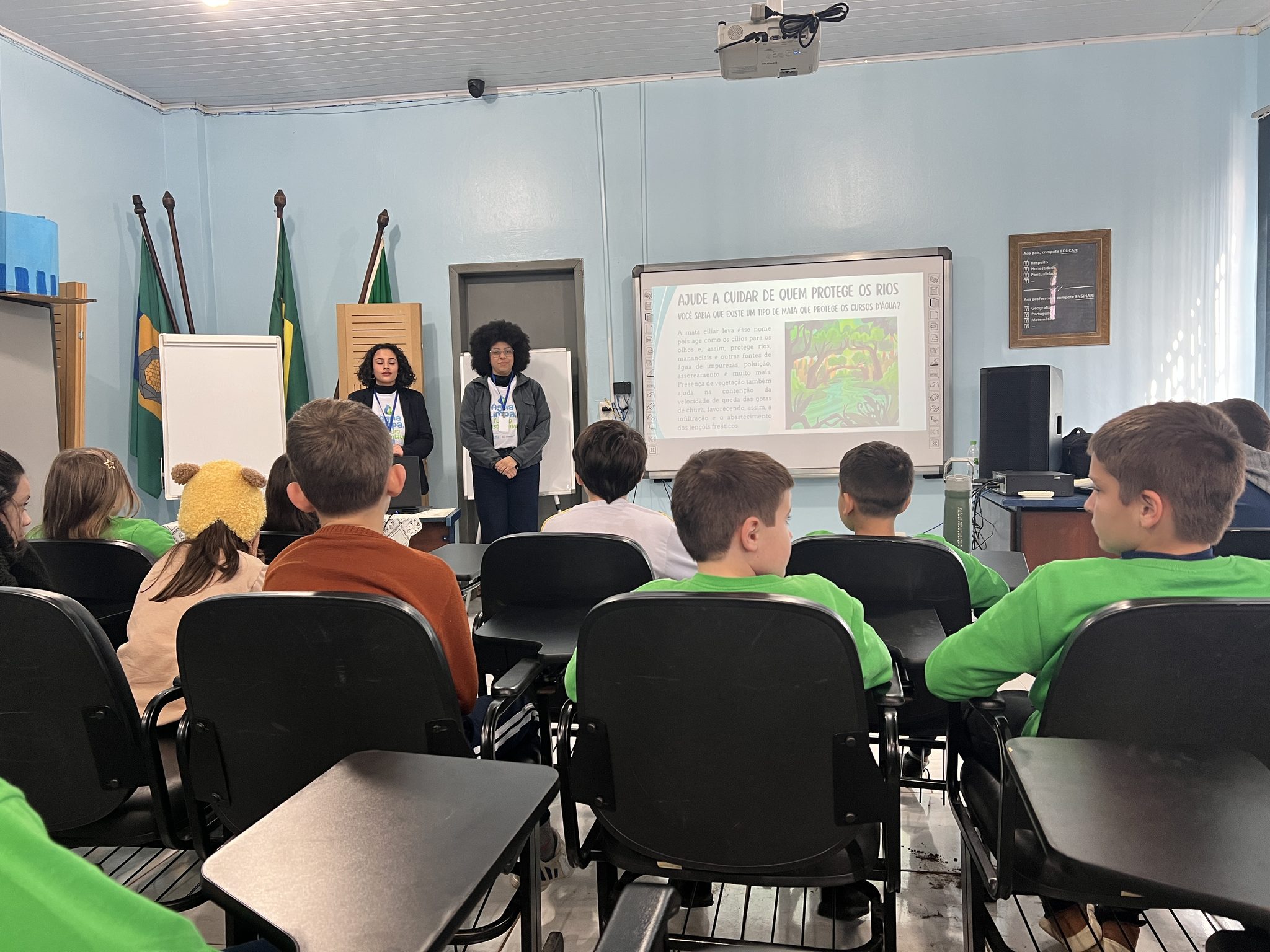 Água Limpa, Futuro Sustentável: Instituto Estadual de Educação Visconde de Taunay