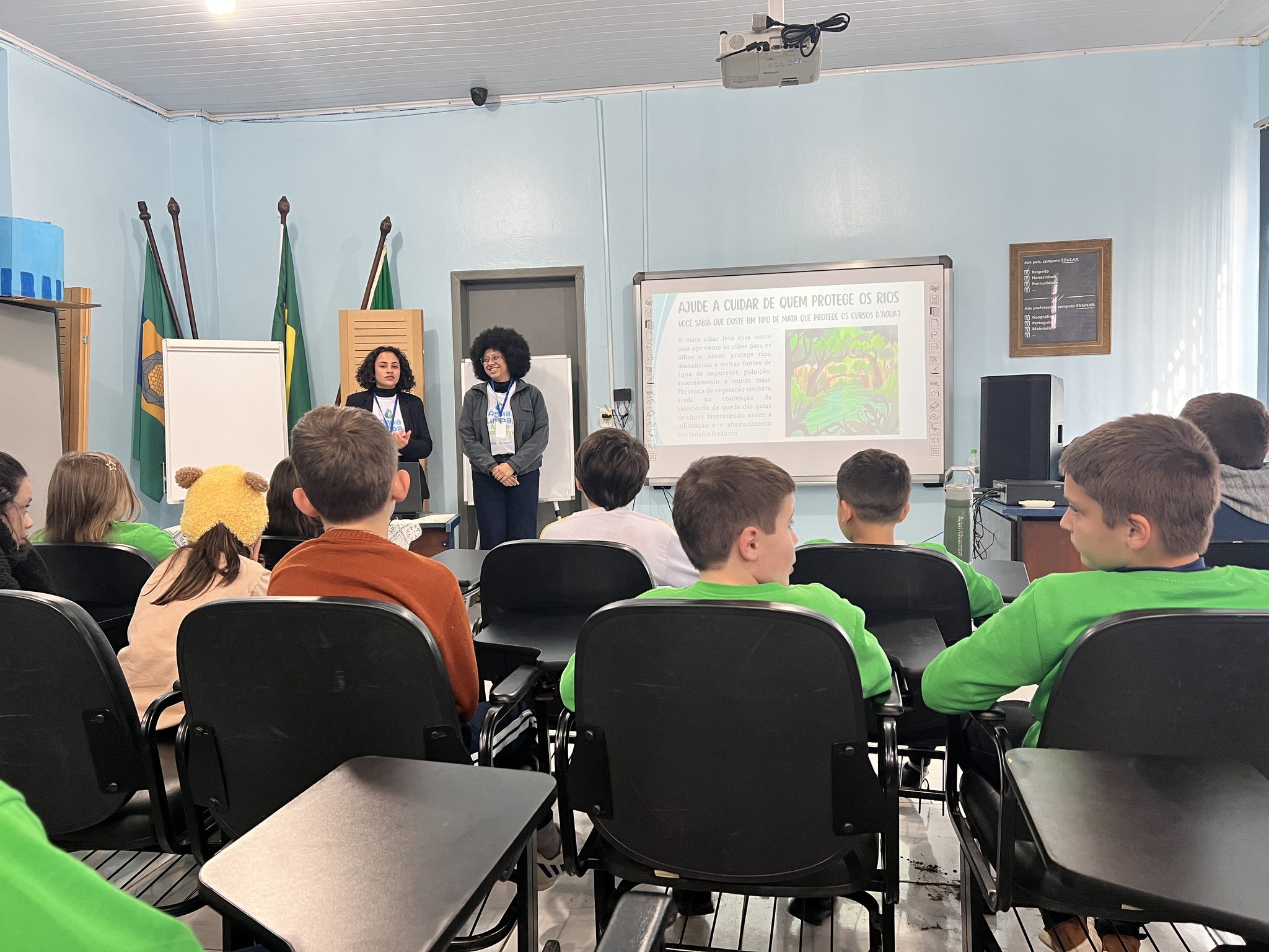 Água Limpa, Futuro Sustentável: Instituto Estadual de Educação Visconde de Taunay