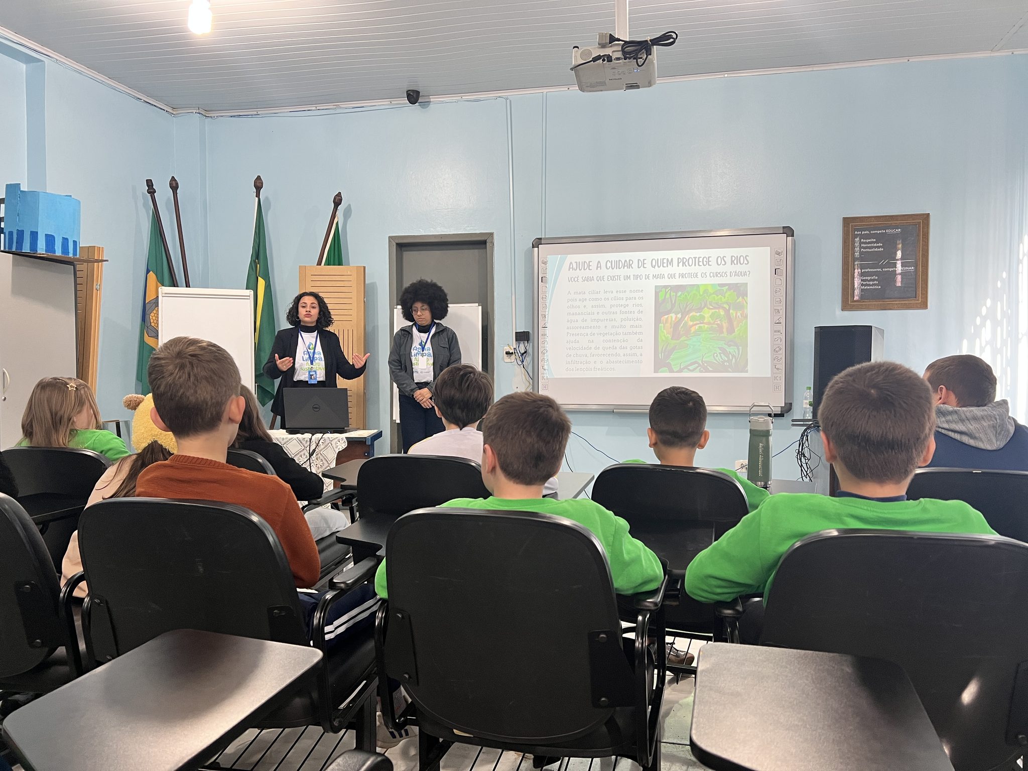 Água Limpa, Futuro Sustentável: Instituto Estadual de Educação Visconde de Taunay