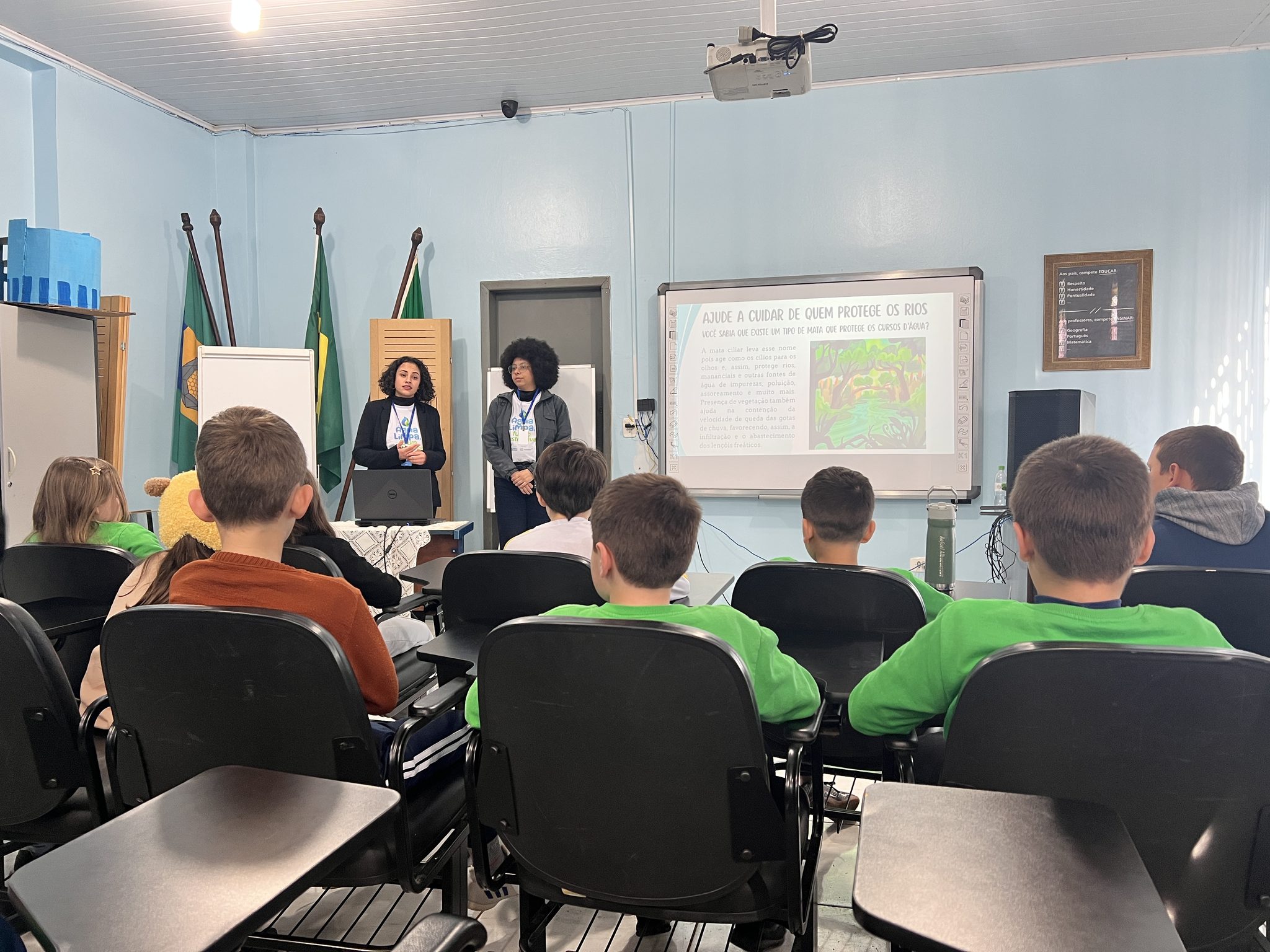 Água Limpa, Futuro Sustentável: Instituto Estadual de Educação Visconde de Taunay