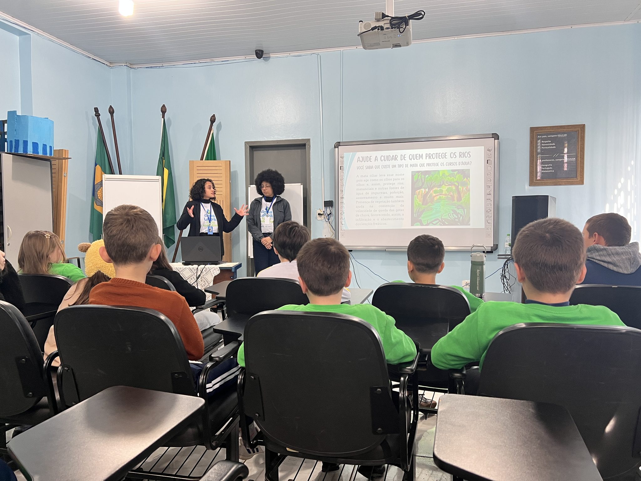 Água Limpa, Futuro Sustentável: Instituto Estadual de Educação Visconde de Taunay