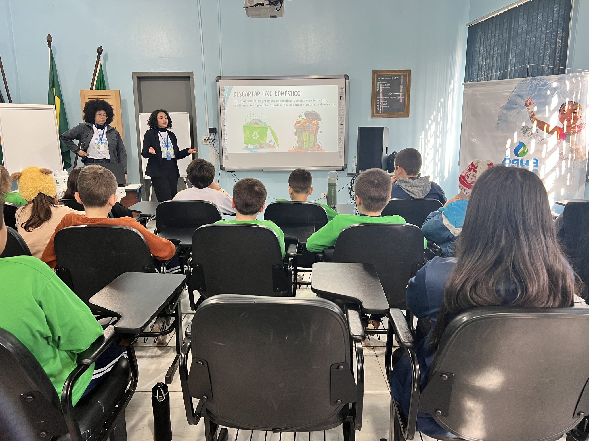 Água Limpa, Futuro Sustentável: Instituto Estadual de Educação Visconde de Taunay