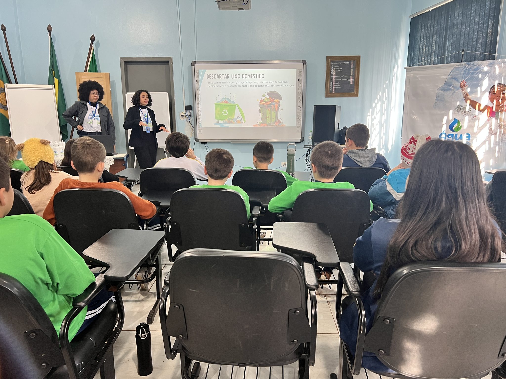 Água Limpa, Futuro Sustentável: Instituto Estadual de Educação Visconde de Taunay