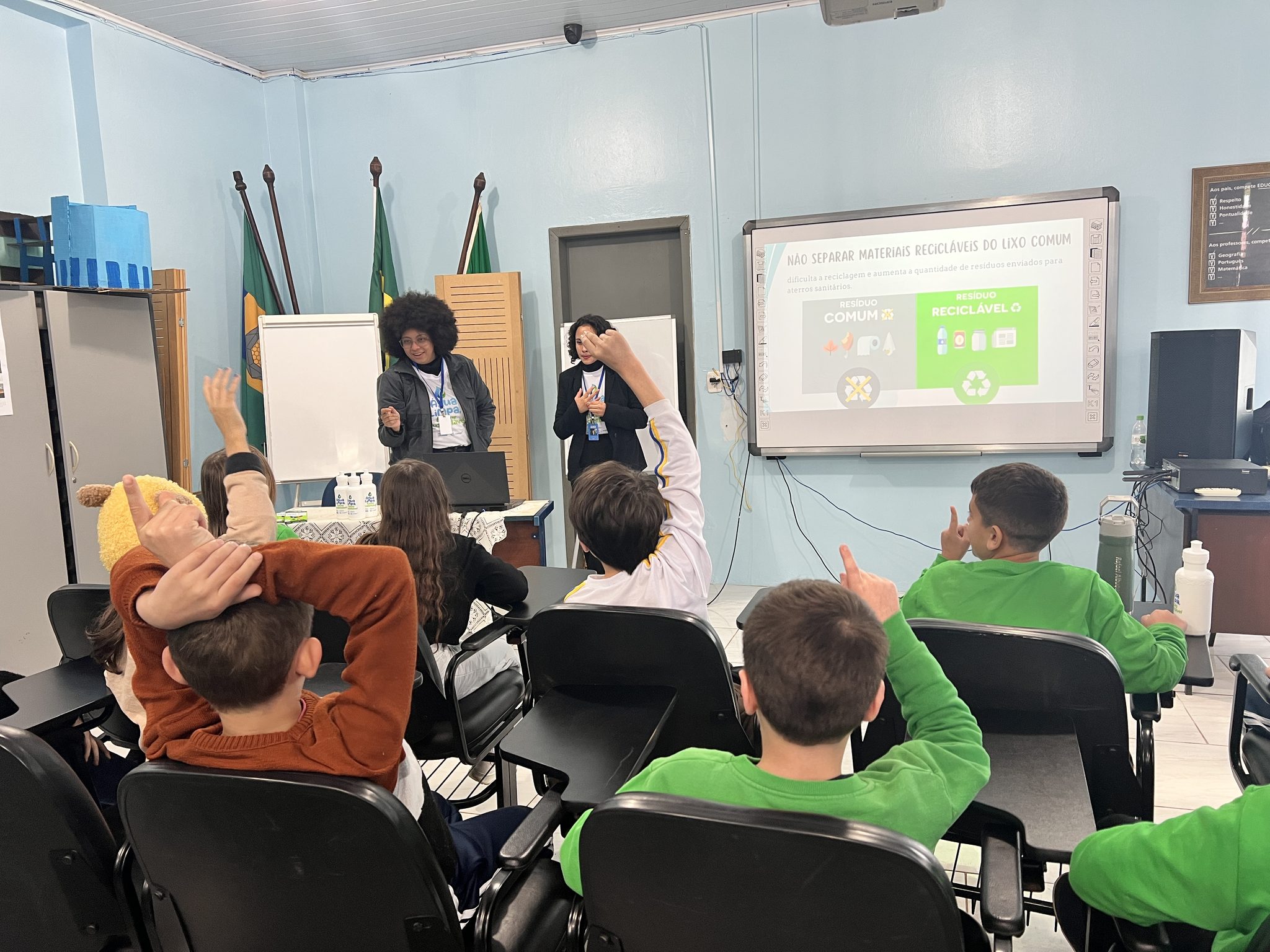 Água Limpa, Futuro Sustentável: Instituto Estadual de Educação Visconde de Taunay