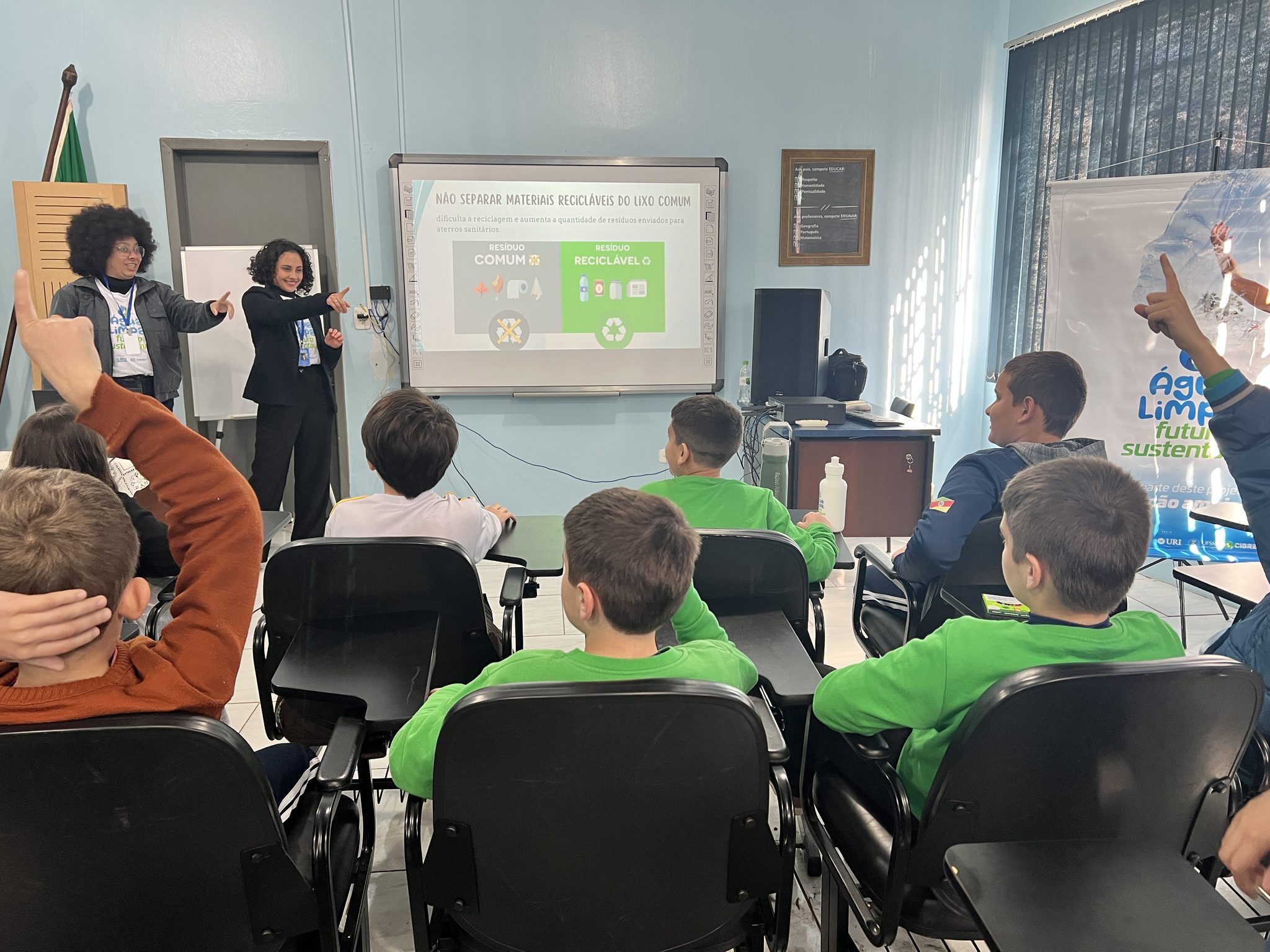 Água Limpa, Futuro Sustentável: Instituto Estadual de Educação Visconde de Taunay