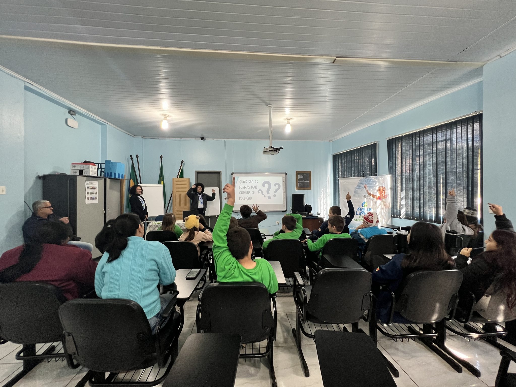 Água Limpa, Futuro Sustentável: Instituto Estadual de Educação Visconde de Taunay