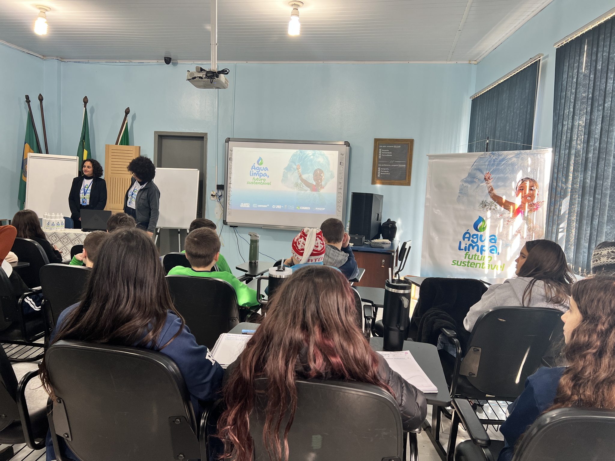 Água Limpa, Futuro Sustentável: Instituto Estadual de Educação Visconde de Taunay