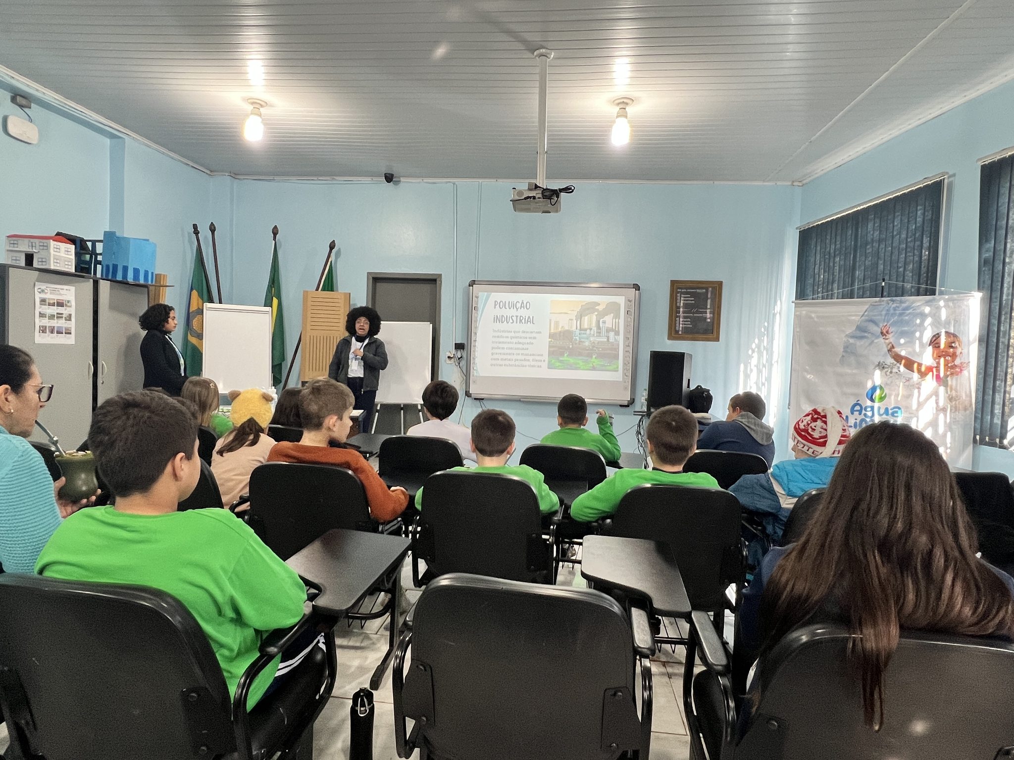 Água Limpa, Futuro Sustentável: Instituto Estadual de Educação Visconde de Taunay