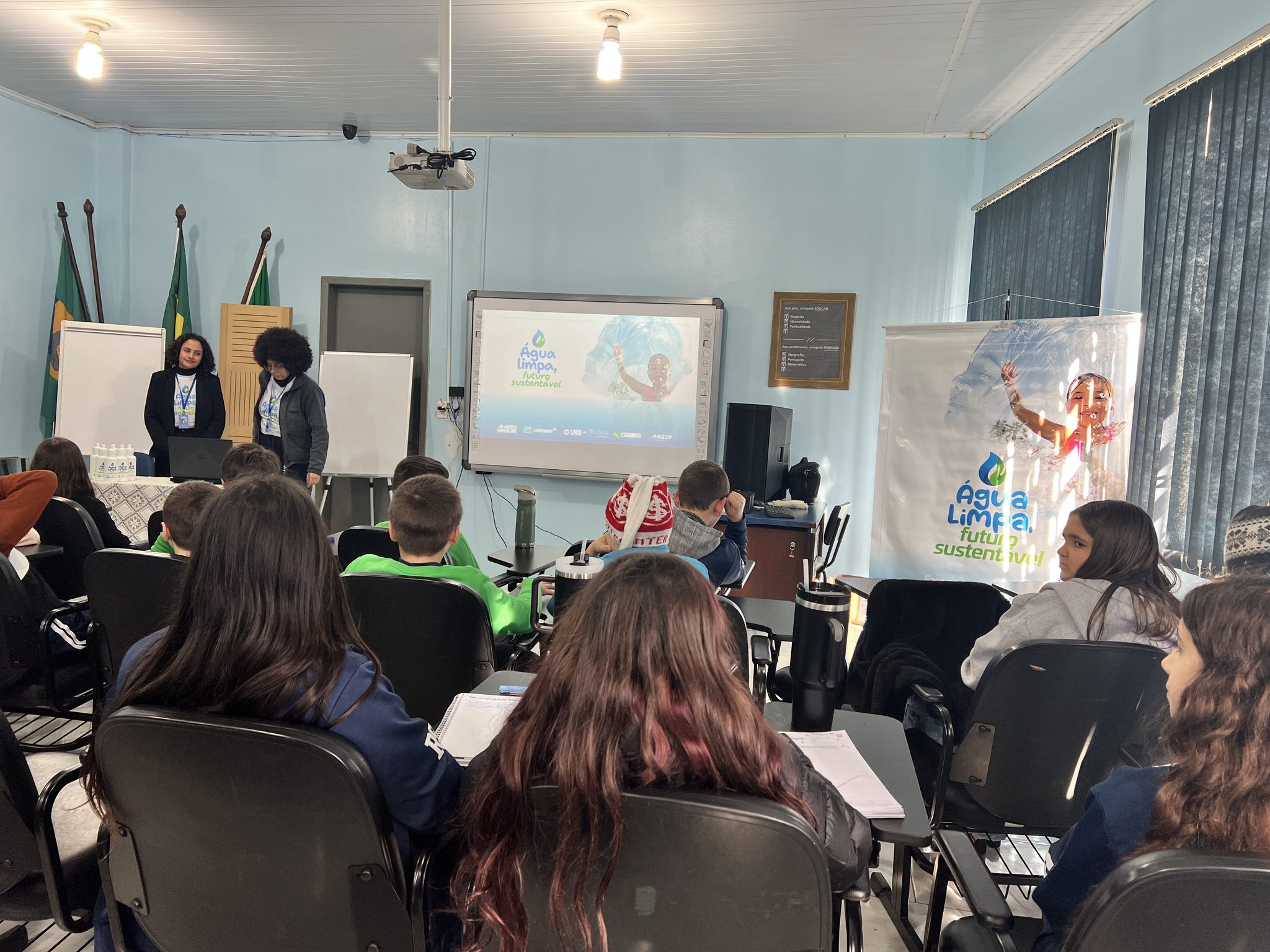 Água Limpa, Futuro Sustentável: Instituto Estadual de Educação Visconde de Taunay