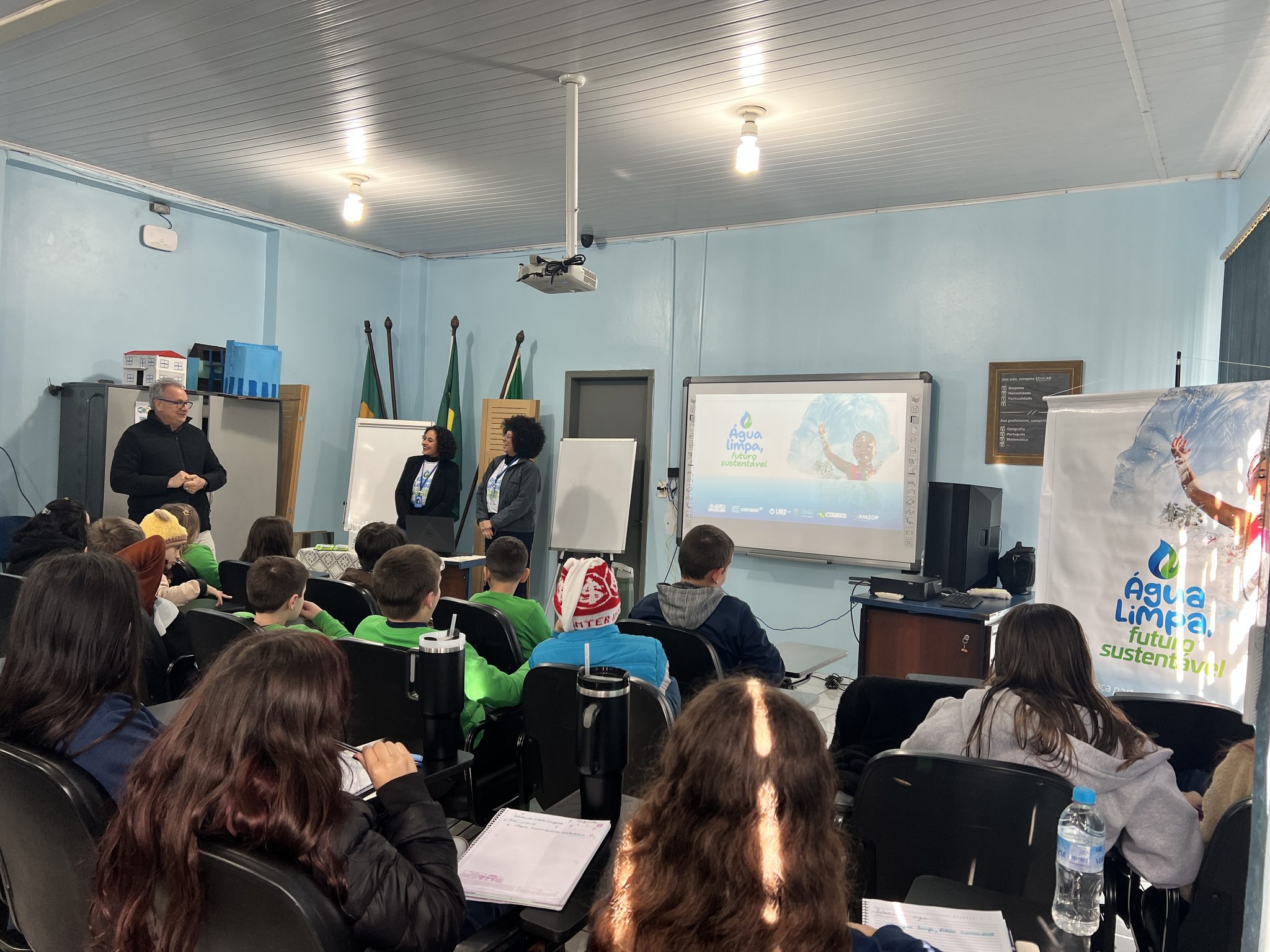 Água Limpa, Futuro Sustentável: Instituto Estadual de Educação Visconde de Taunay