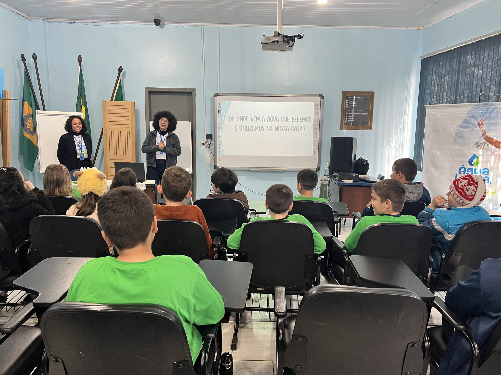 Água Limpa, Futuro Sustentável: Instituto Estadual de Educação Visconde de Taunay