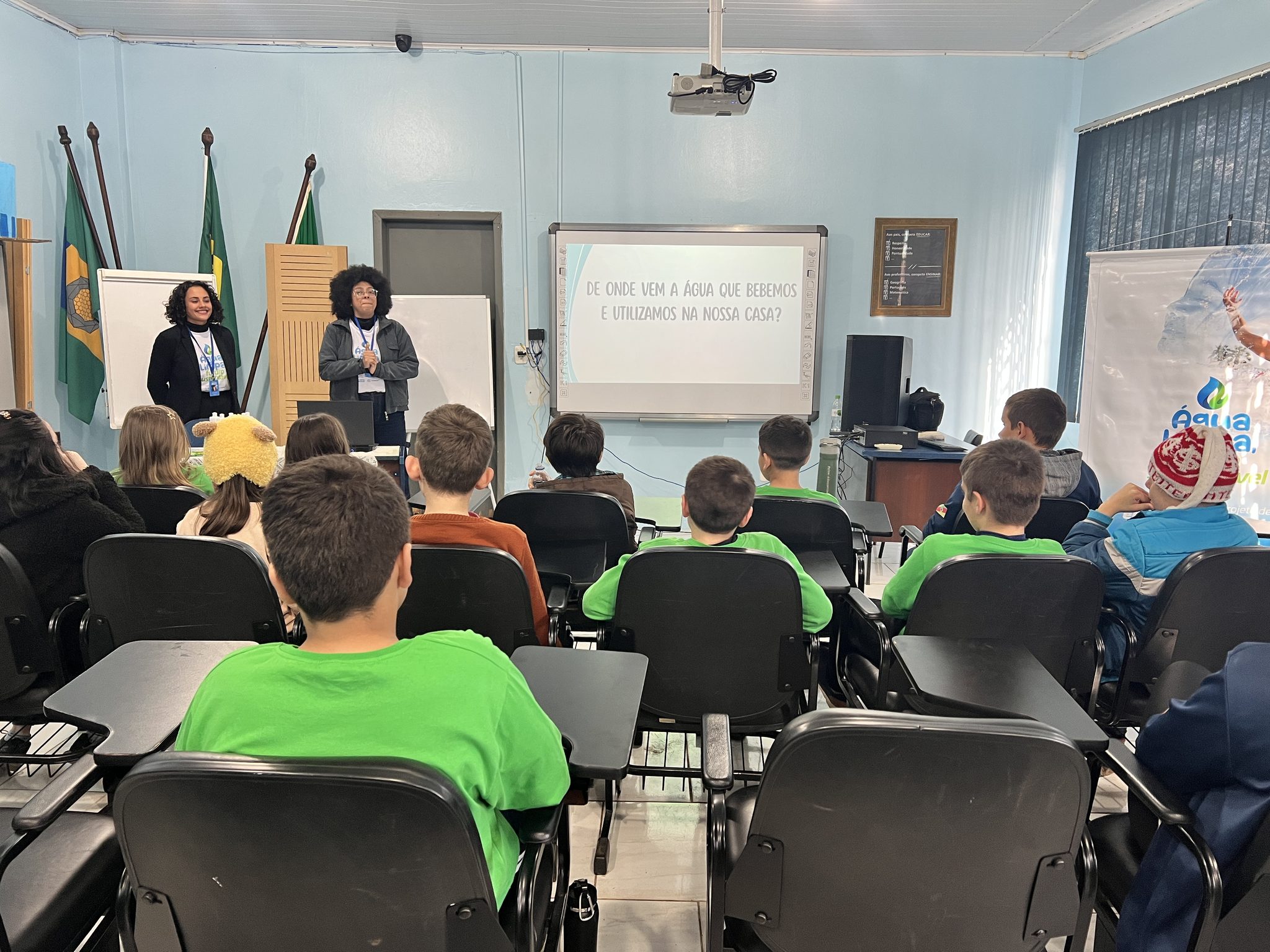 Água Limpa, Futuro Sustentável: Instituto Estadual de Educação Visconde de Taunay