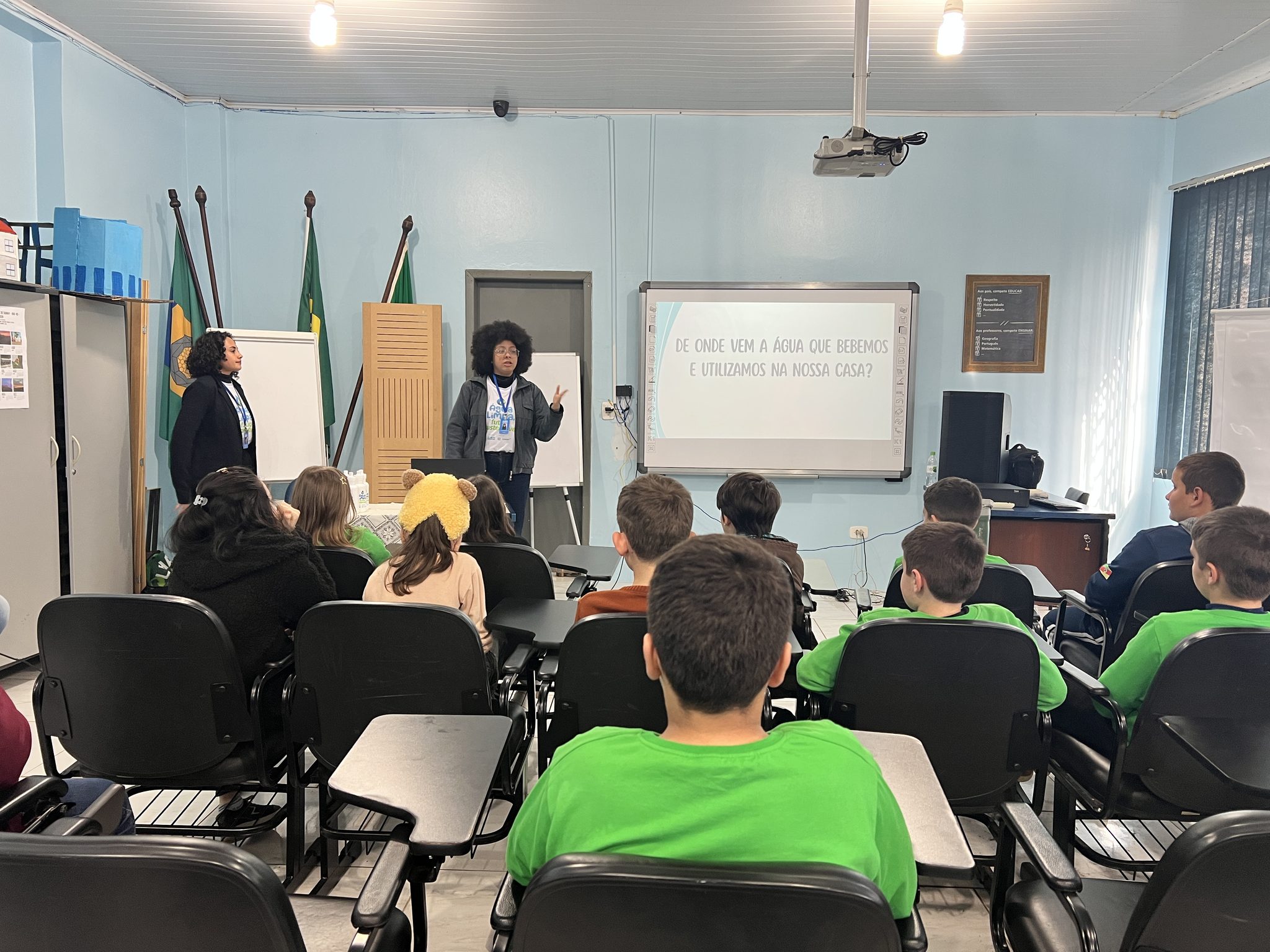Água Limpa, Futuro Sustentável: Instituto Estadual de Educação Visconde de Taunay