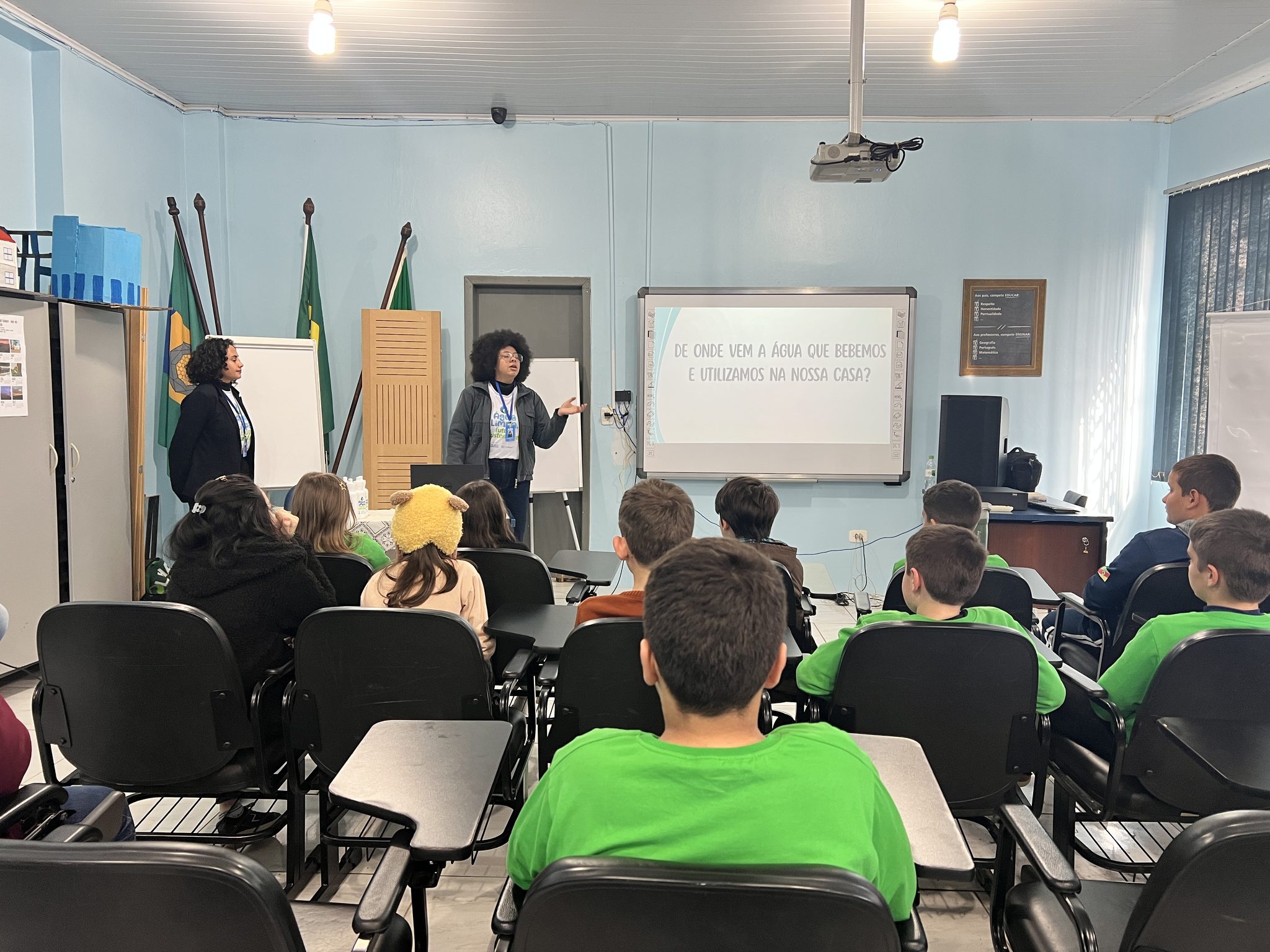 Água Limpa, Futuro Sustentável: Instituto Estadual de Educação Visconde de Taunay