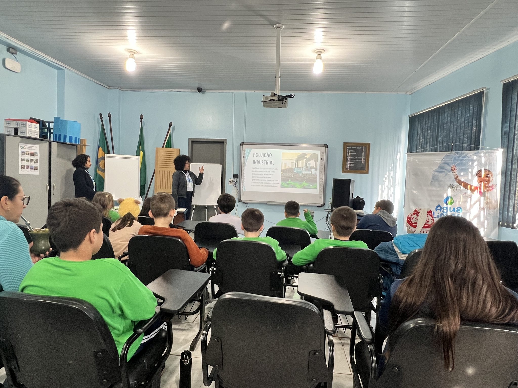 Água Limpa, Futuro Sustentável: Instituto Estadual de Educação Visconde de Taunay