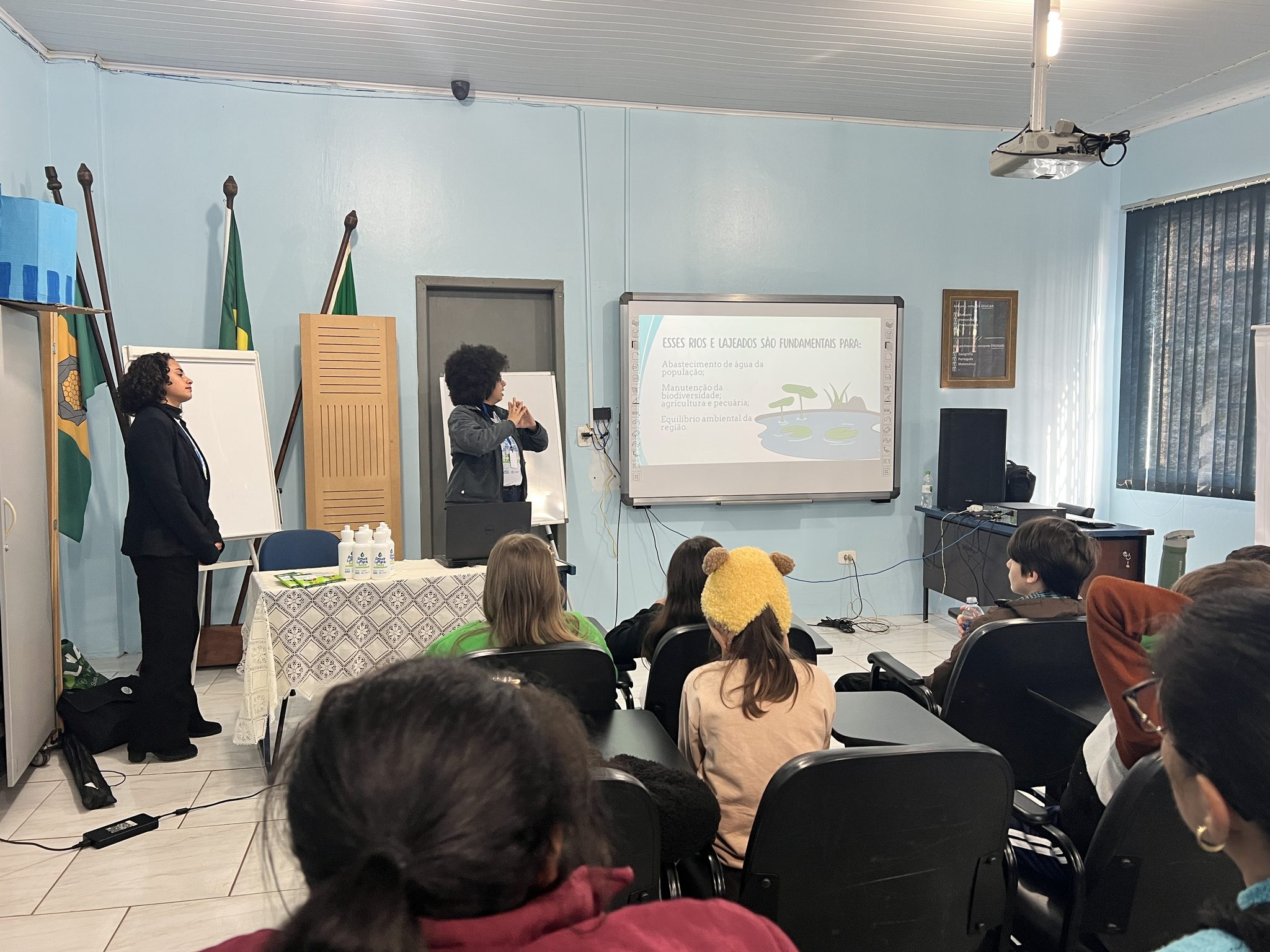 Água Limpa, Futuro Sustentável: Instituto Estadual de Educação Visconde de Taunay