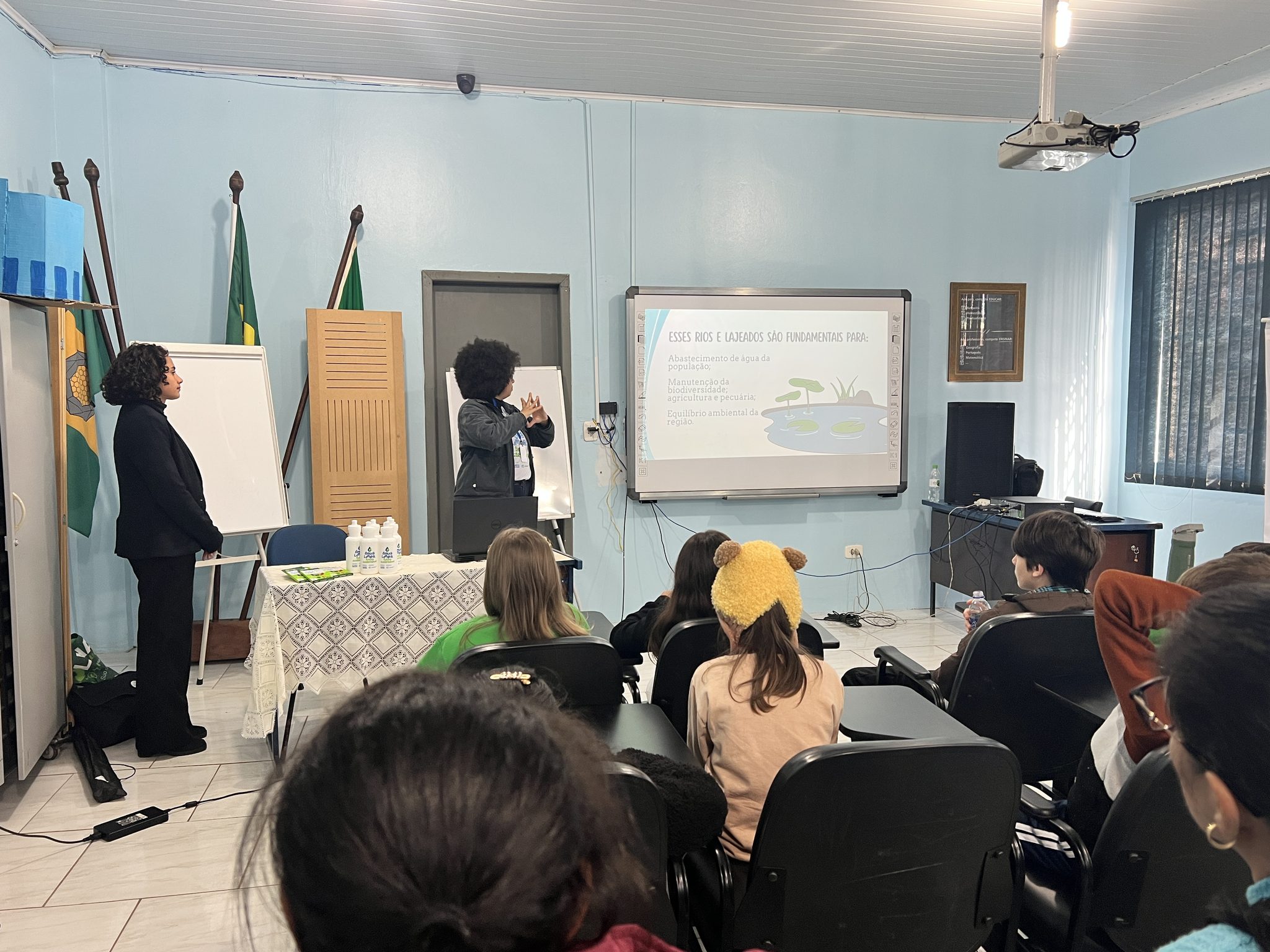 Água Limpa, Futuro Sustentável: Instituto Estadual de Educação Visconde de Taunay
