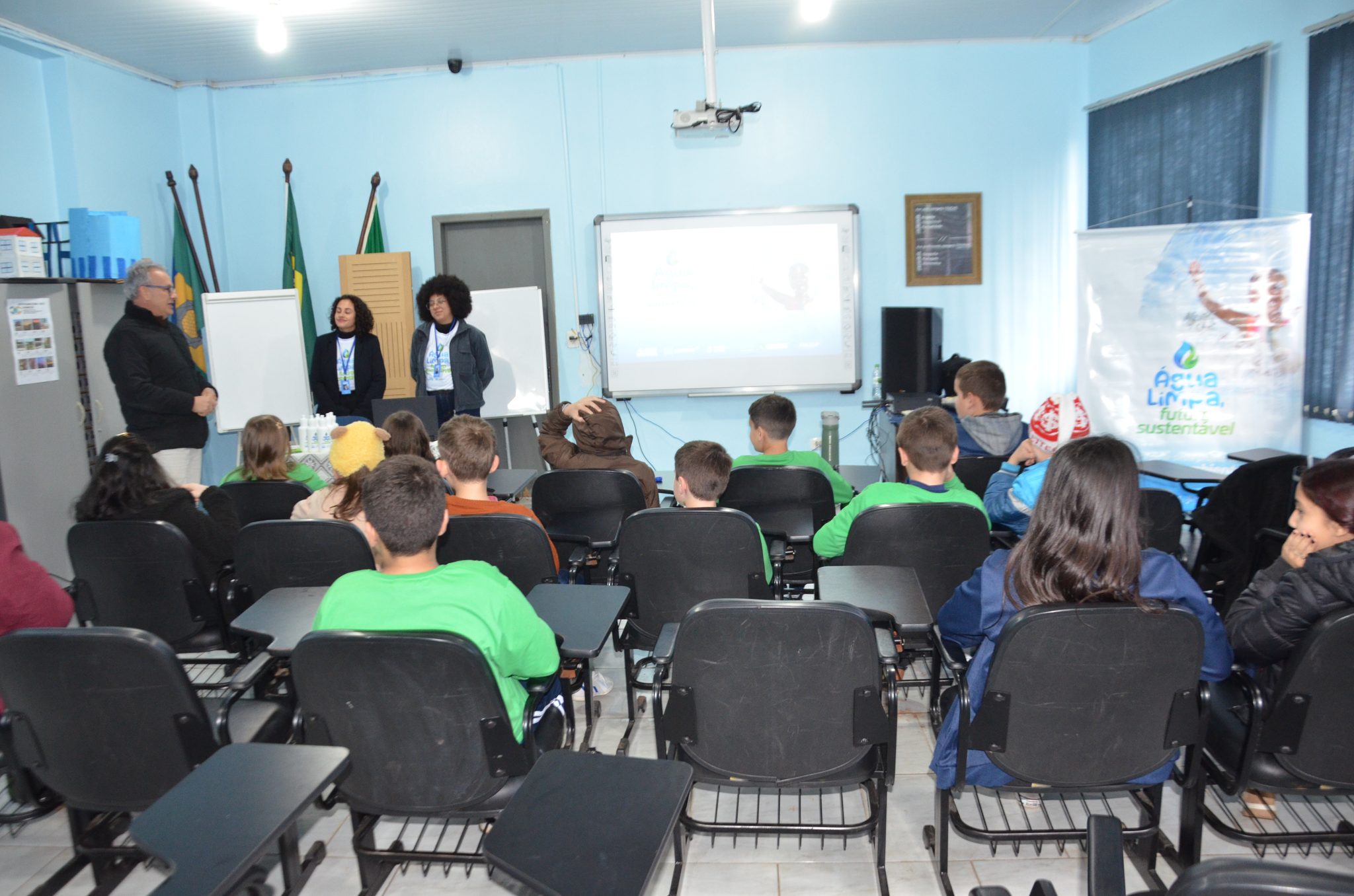Água Limpa, Futuro Sustentável: Instituto Estadual de Educação Visconde de Taunay