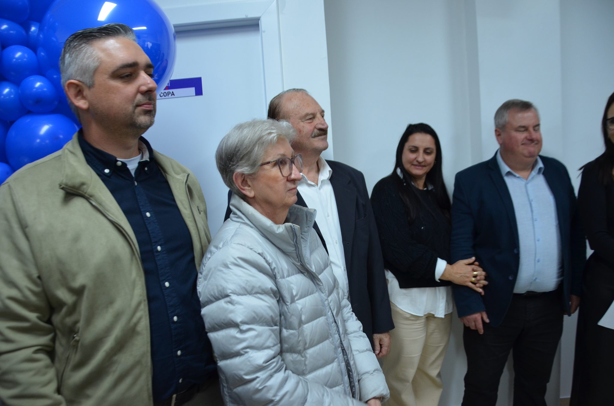 Inauguração da nova ala de saúde mental no Hospital Santa Terezinha, em Palmitinho