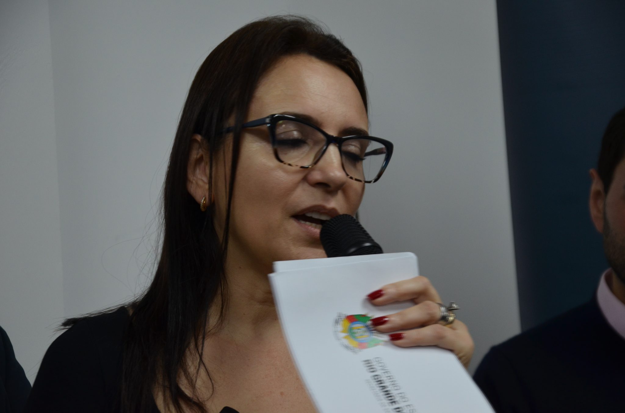 Inauguração da nova ala de saúde mental no Hospital Santa Terezinha, em Palmitinho