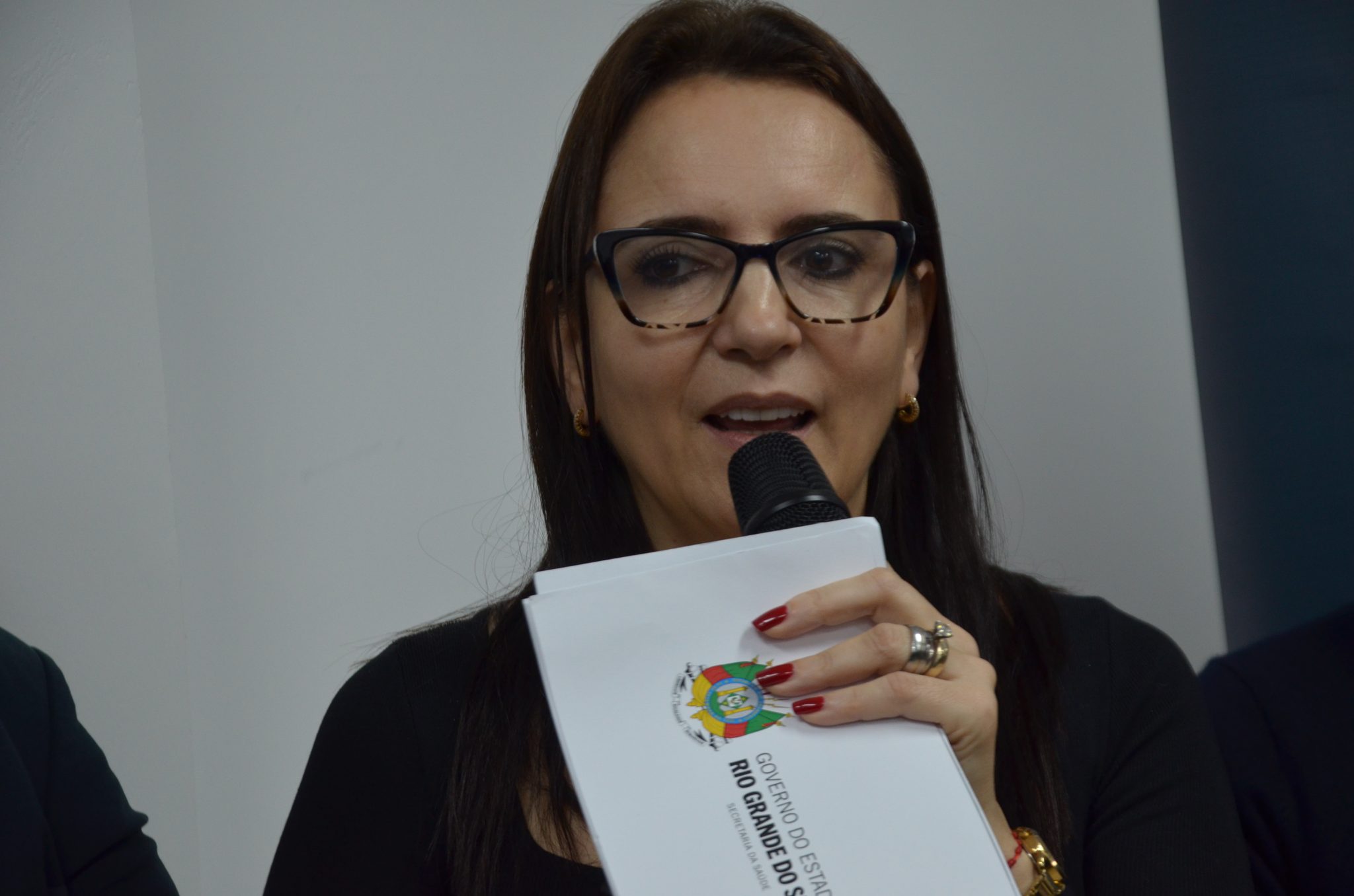 Inauguração da nova ala de saúde mental no Hospital Santa Terezinha, em Palmitinho