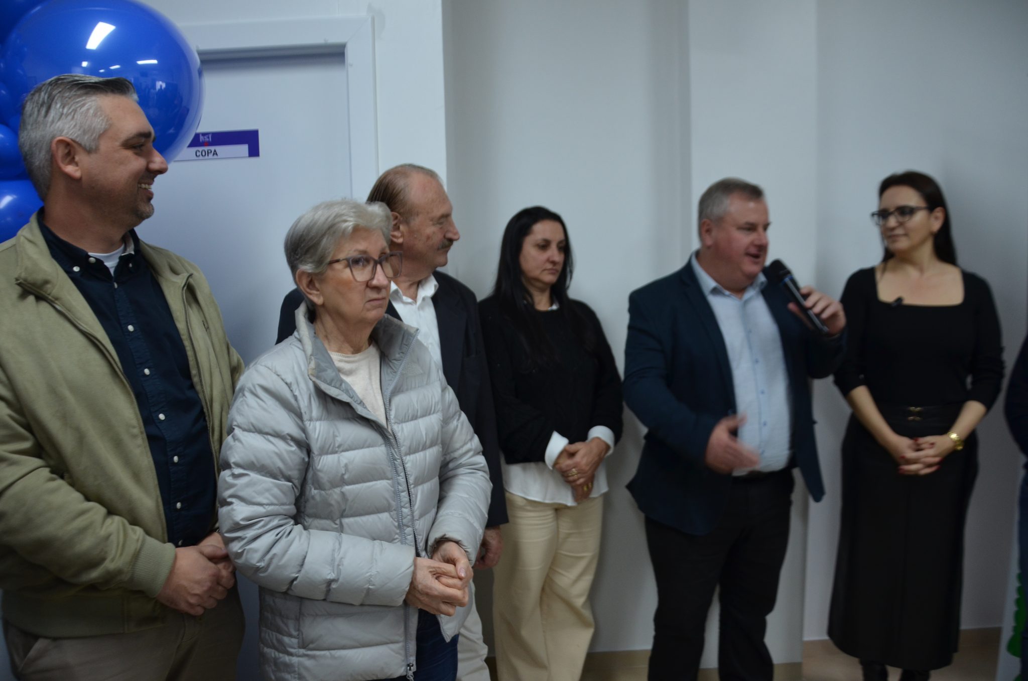 Inauguração da nova ala de saúde mental no Hospital Santa Terezinha, em Palmitinho