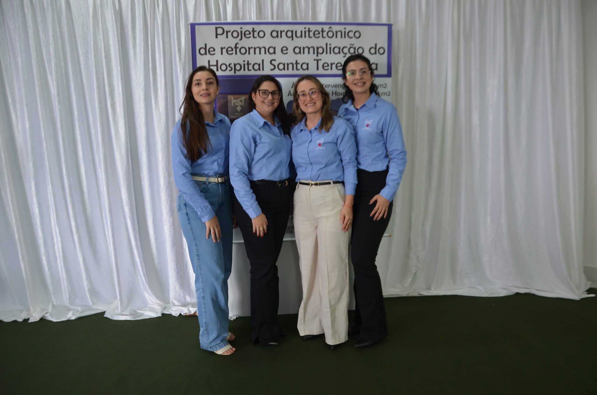 Inauguração da nova ala de saúde mental no Hospital Santa Terezinha, em Palmitinho