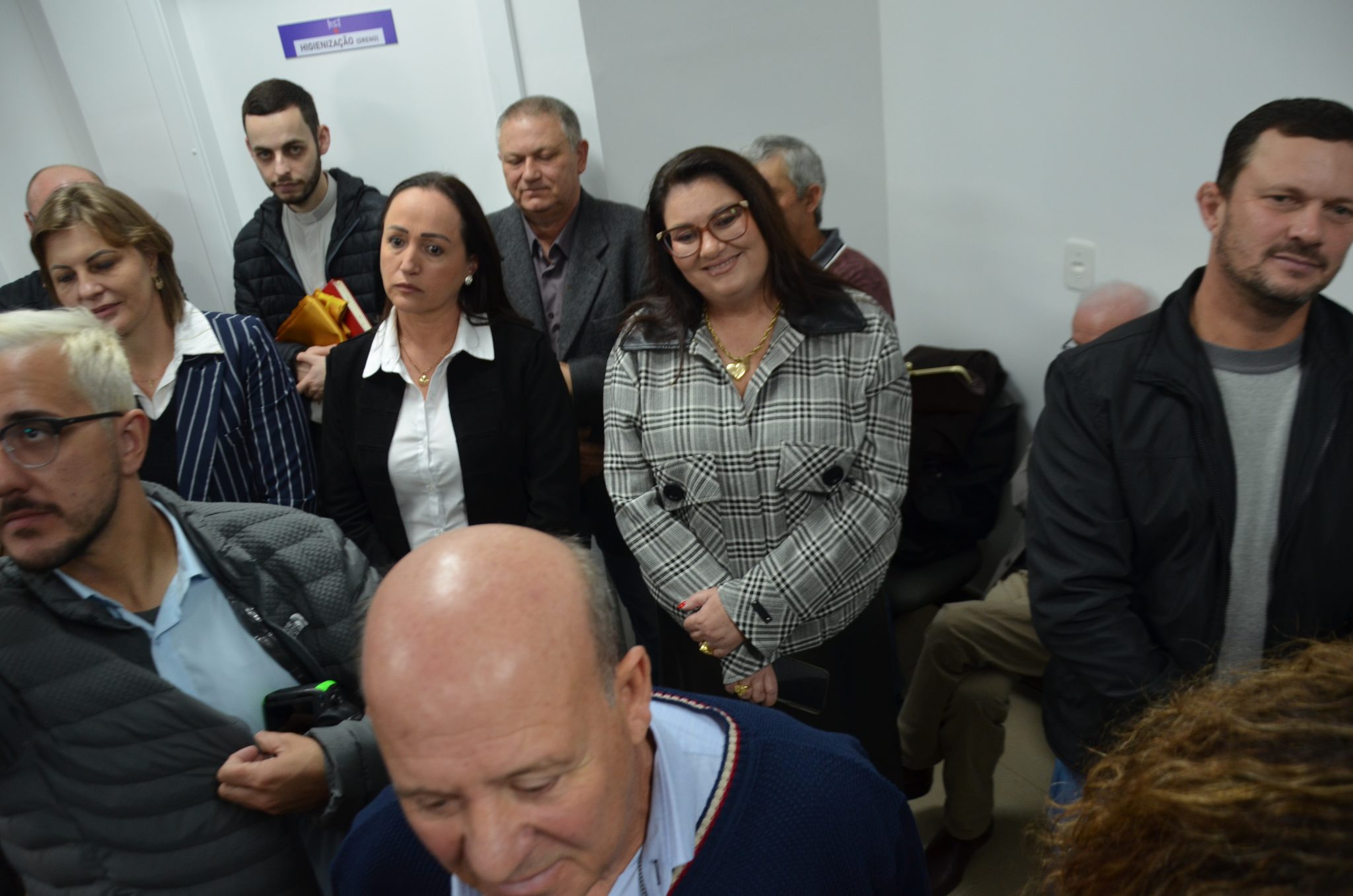 Inauguração da nova ala de saúde mental no Hospital Santa Terezinha, em Palmitinho