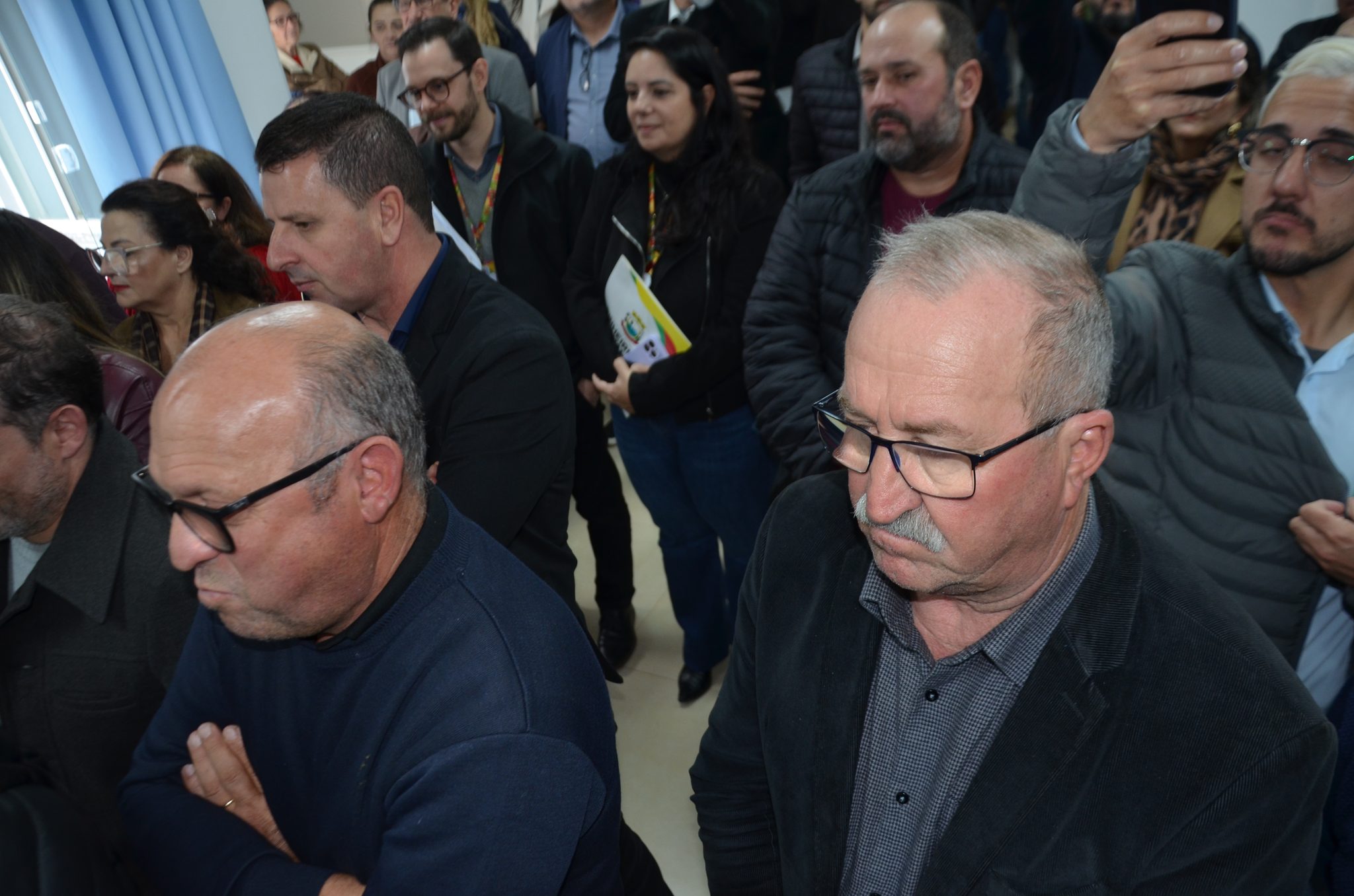 Inauguração da nova ala de saúde mental no Hospital Santa Terezinha, em Palmitinho