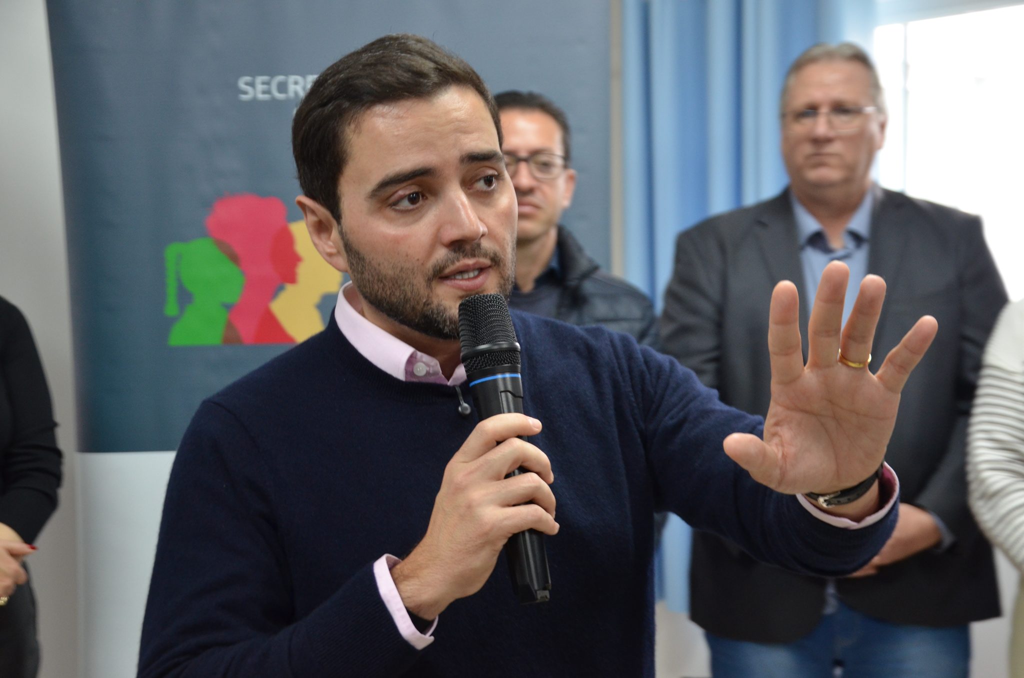 Inauguração da nova ala de saúde mental no Hospital Santa Terezinha, em Palmitinho