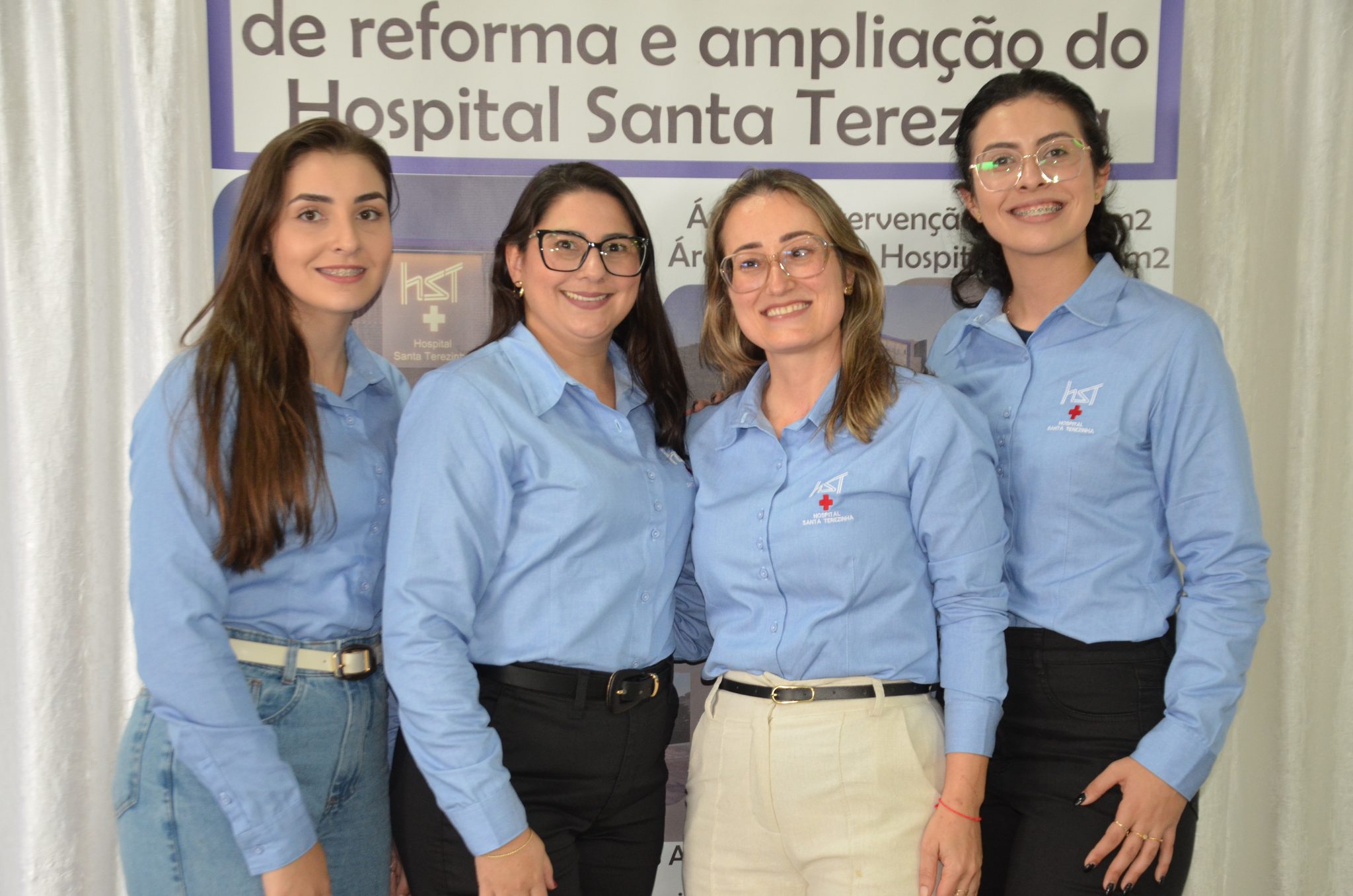 Inauguração da nova ala de saúde mental no Hospital Santa Terezinha, em Palmitinho